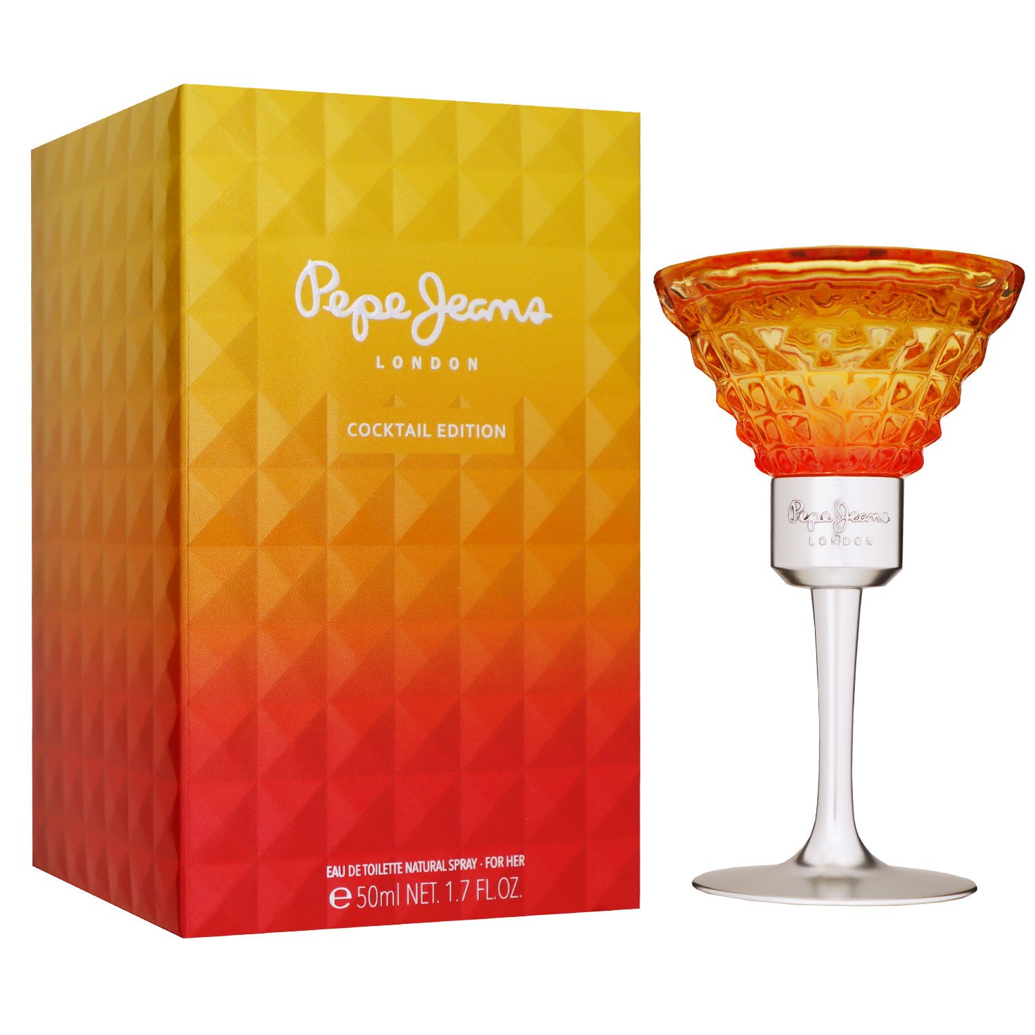 Pepe Jeans Cocktail Edition for Her 50 ml Eau de Toilette EDT Damenduft
