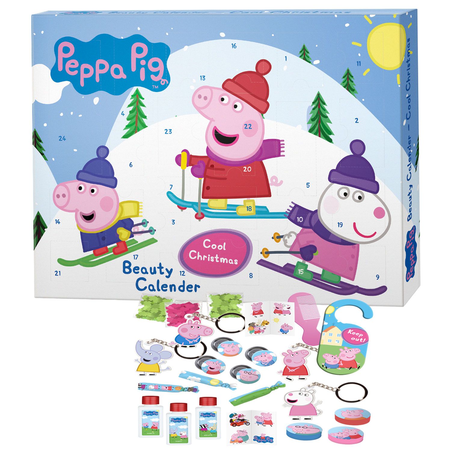 Peppa Pig Bath & Fun Adventskalender Kalender