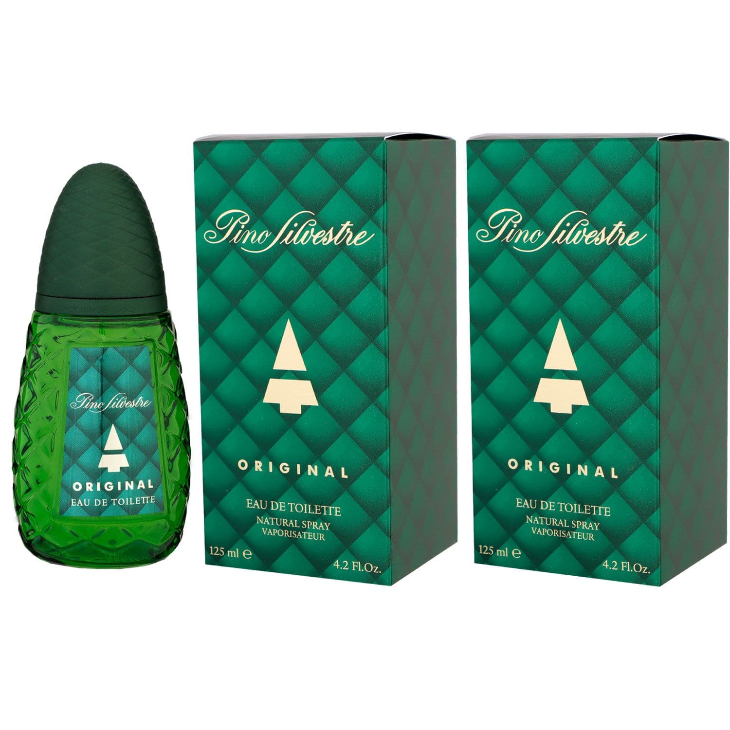 Pino Silvestre Original 2 x 125 ml Eau de Toilette EDT Set Herrenduft Herren Duft