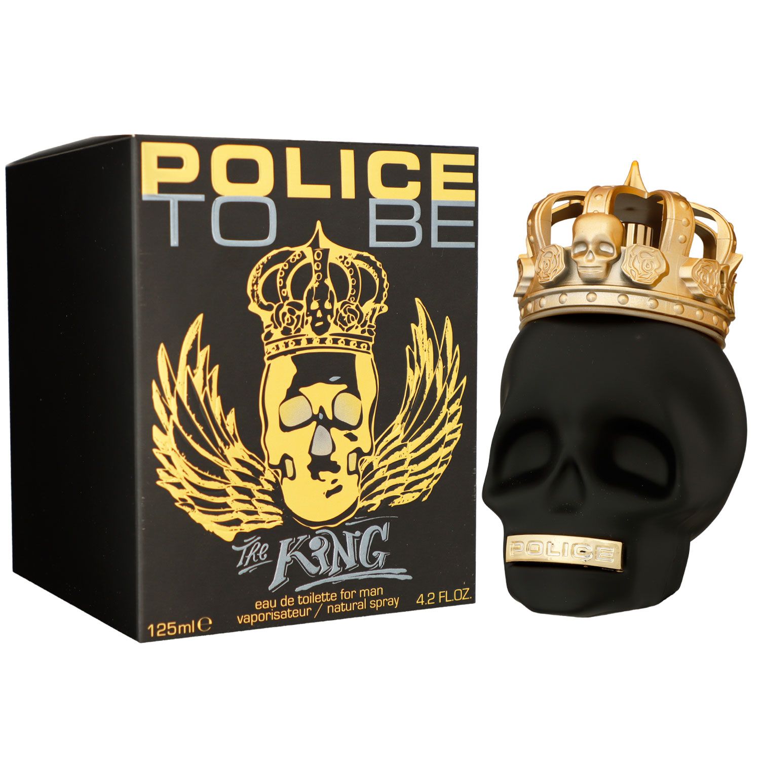 Police To Be The King 125 ml Eau de Toilette EDT Herrenduft