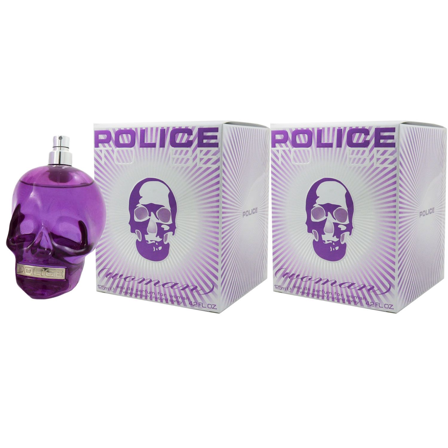Police To Be Woman 2 x 125 ml Eau de Parfum EDP Set Damenparfum