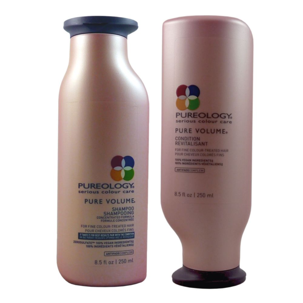 Pureology Pure Volume Shampoo 250 ml & Conditioner 250 ml Set bei Riemax