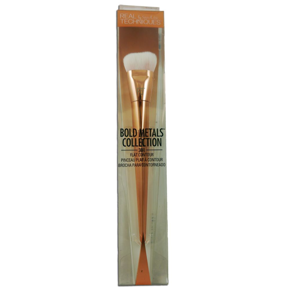 Real Techniques Bold Metals Flat Contour Brush 301 Konturen Pinsel bei