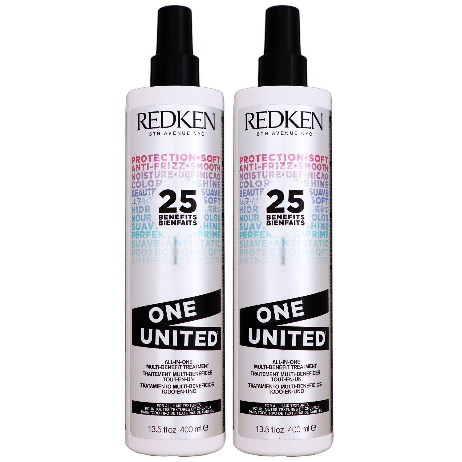 Redken One United Elixir 2 x 400 ml Conditioner Spray set