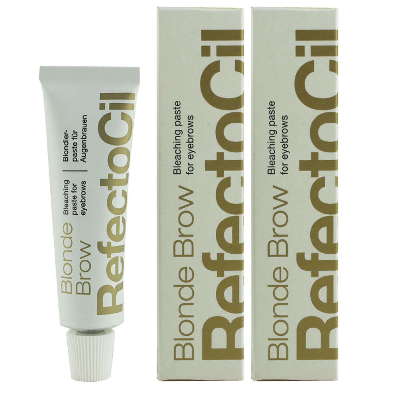 RefectoCil 0 Blonde Brow Eyebrow Bleaching 2 x 15 ml Augenbrauen Blondiercreme Blonde Augenbrauenble