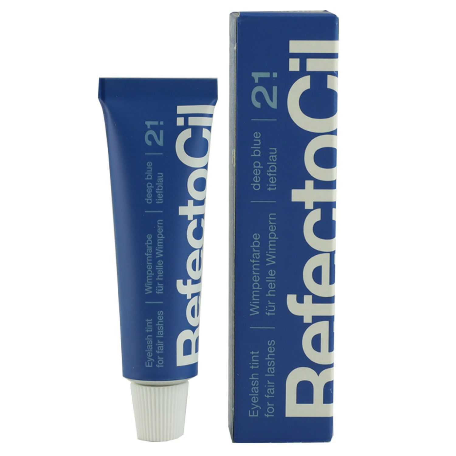 RefectoCil 2.1 Deep Blue tiefblau 15 ml Augenbrauenfarbe & Wimpernfarbe