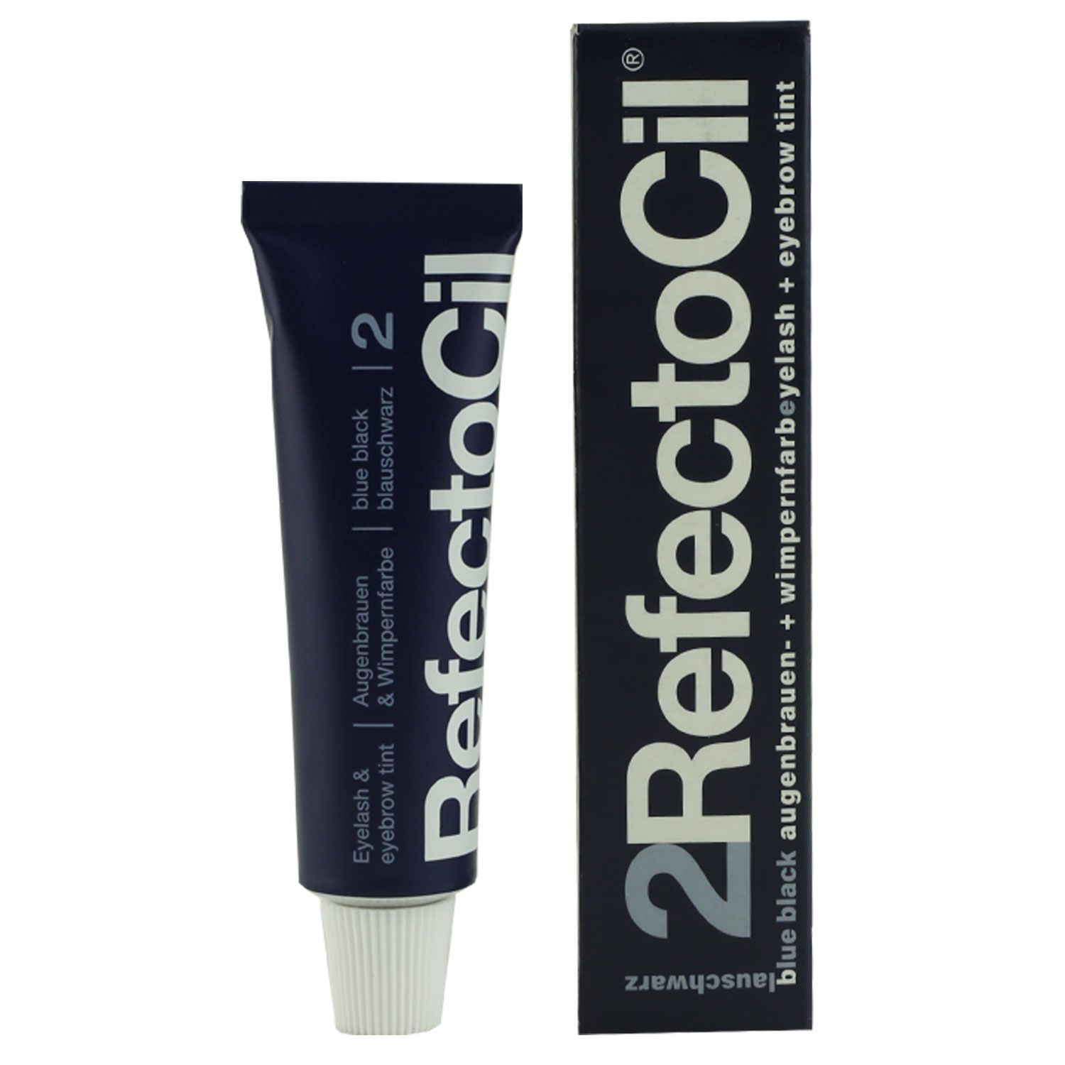 RefectoCil 2 Blue Black blauschwarz 15 ml Augenbrauenfarbe & Wimpernfarbe