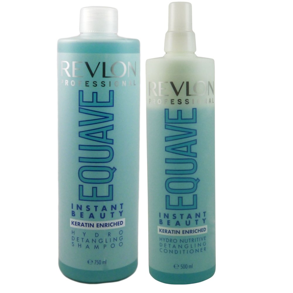 Revlon Equave Hydro Detangling Shampoo 750 ml & Conditioner 500 ml bei