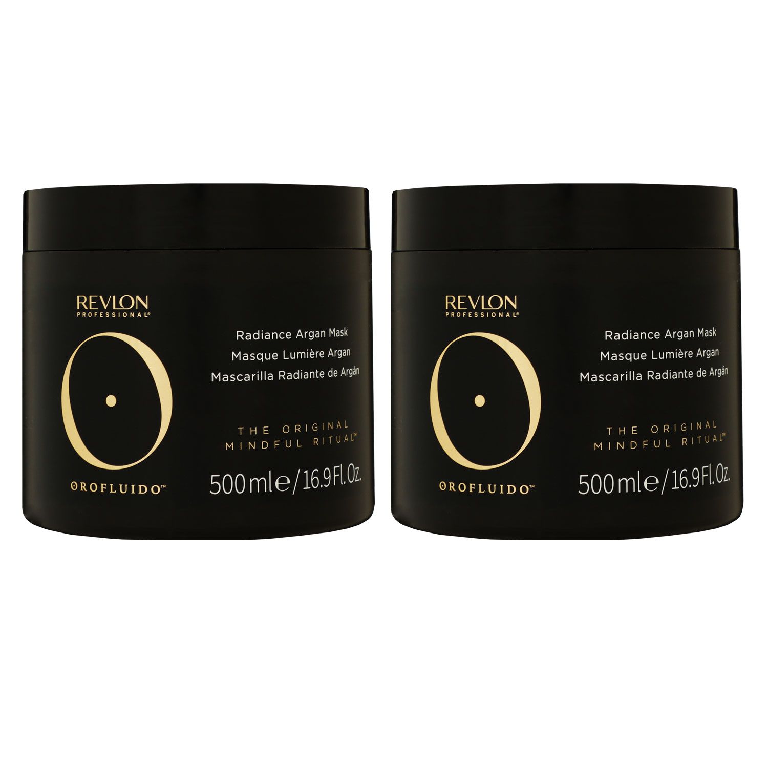 Revlon Orofluido 2 x 500 ml Haarmaske mit Argan�l Set