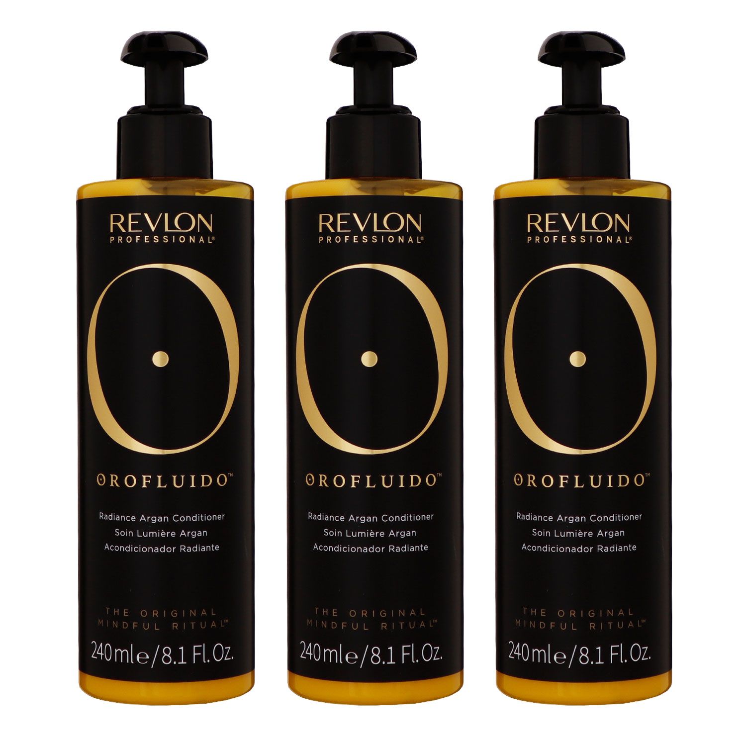 Revlon Orofluido 3 x 240 ml Conditioner f�r alle Haartypen Set