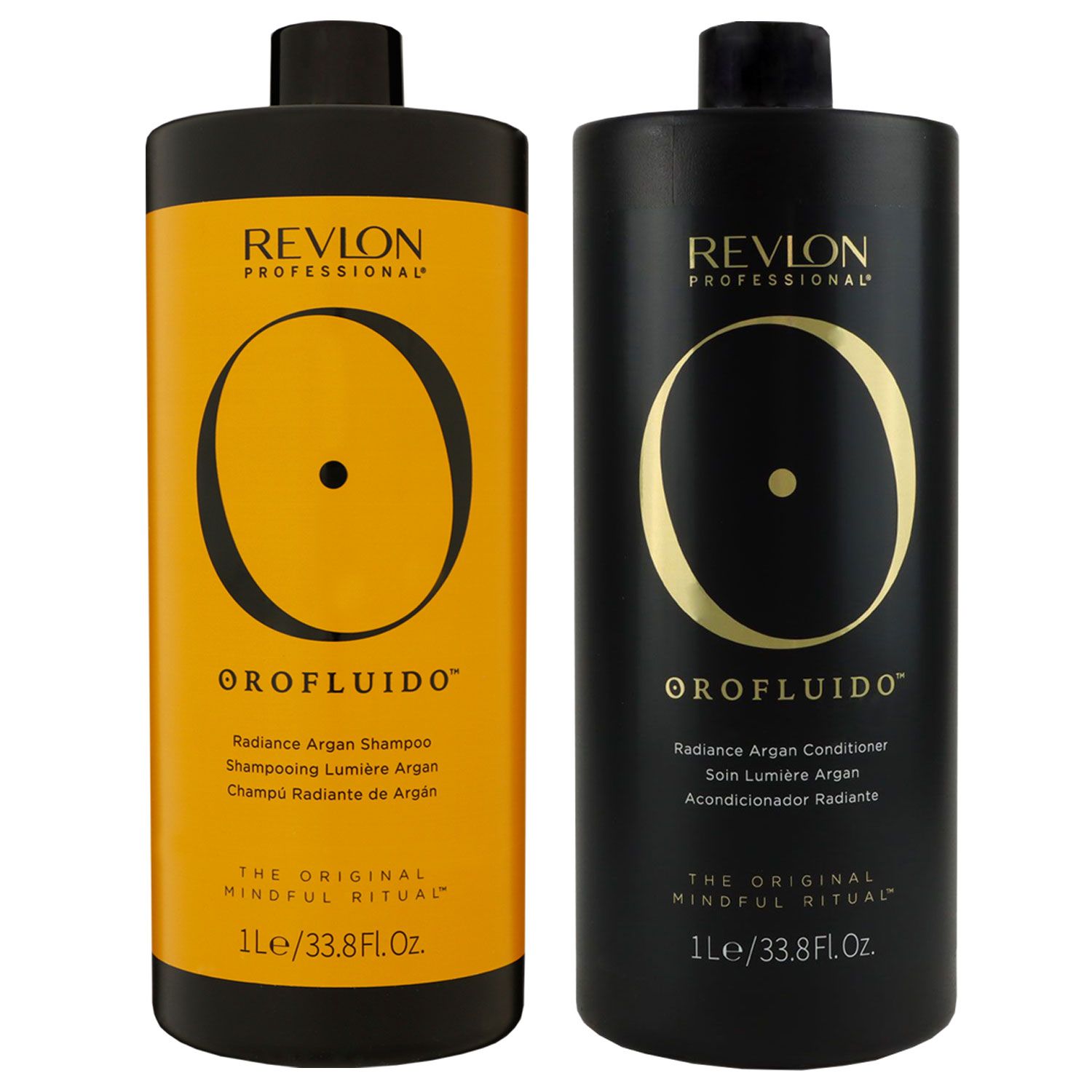 Revlon Orofluido Shampoo & Conditioner 1000 ml mit Argan�l Set
