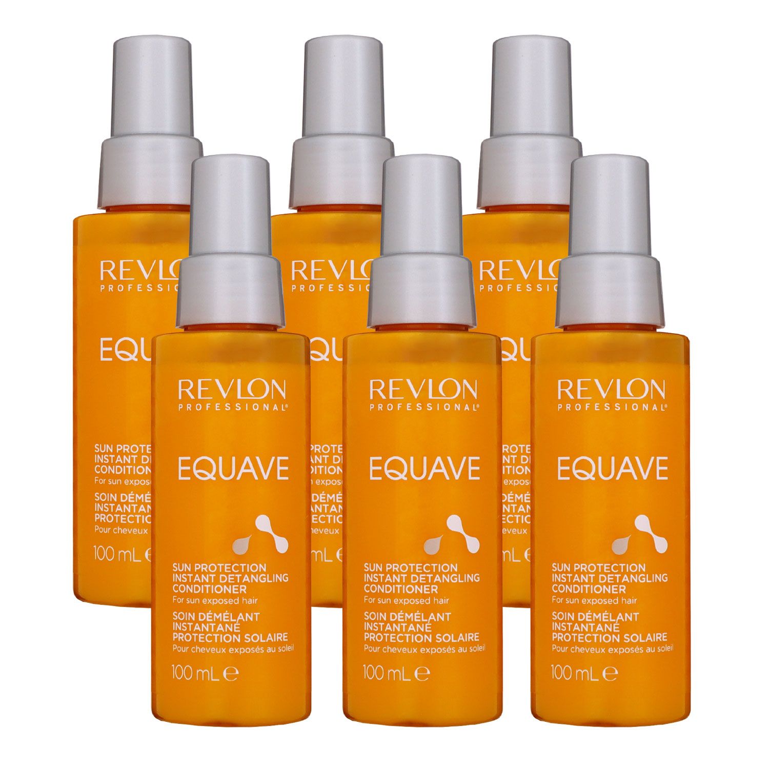 Revlon Professional Equave 6 x 100 ml Sun Protection Detangling Spray Sonnenschutzspray Set