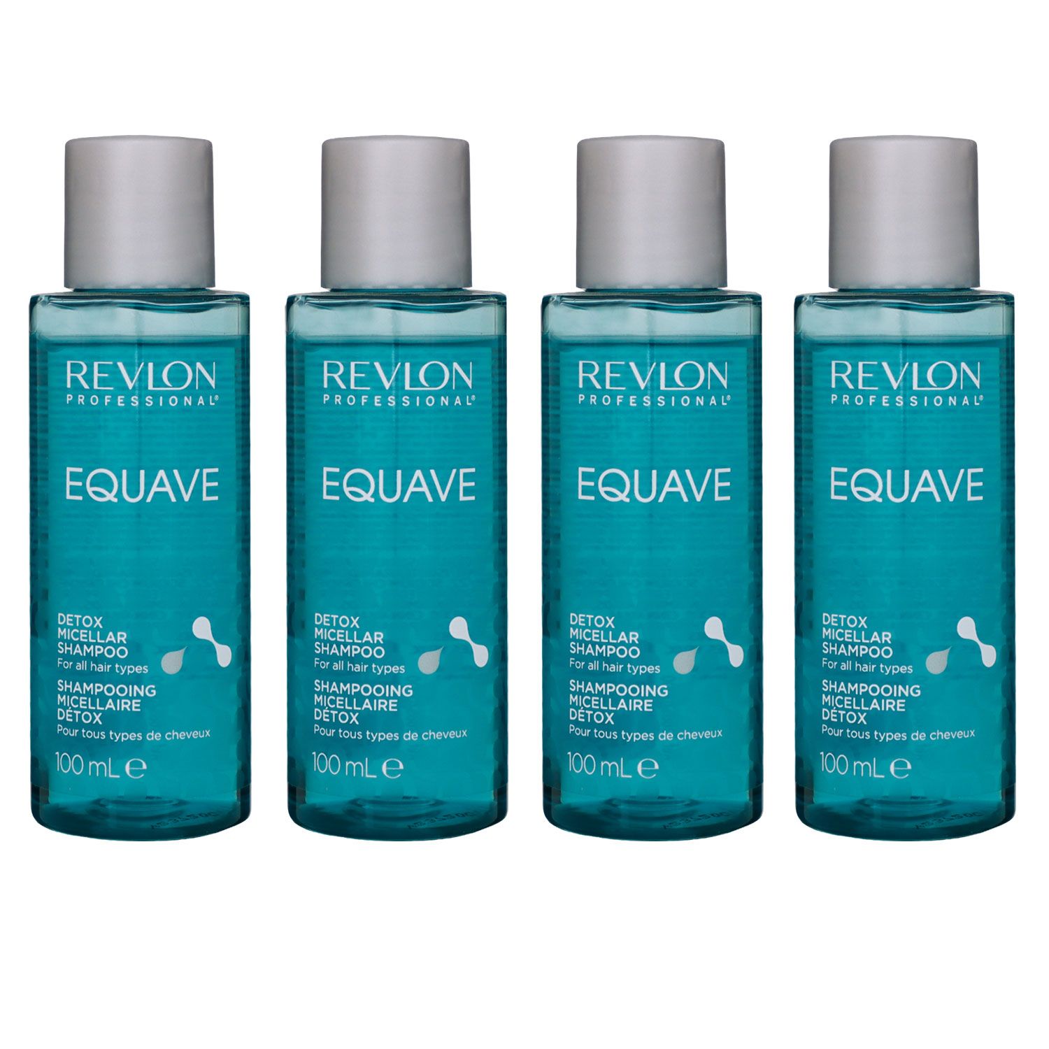 Revlon Professional Equave Micellar 4 x 100 ml Shampoo Reinigungsshampoo Set