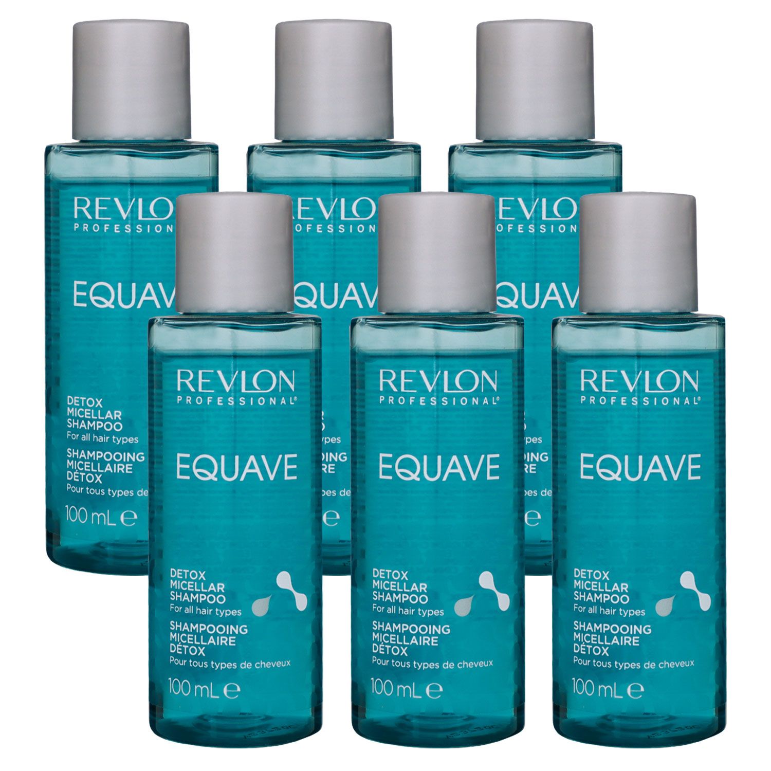 Revlon Professional Equave Micellar 6 x 100 ml Shampoo Reinigungsshampoo Set