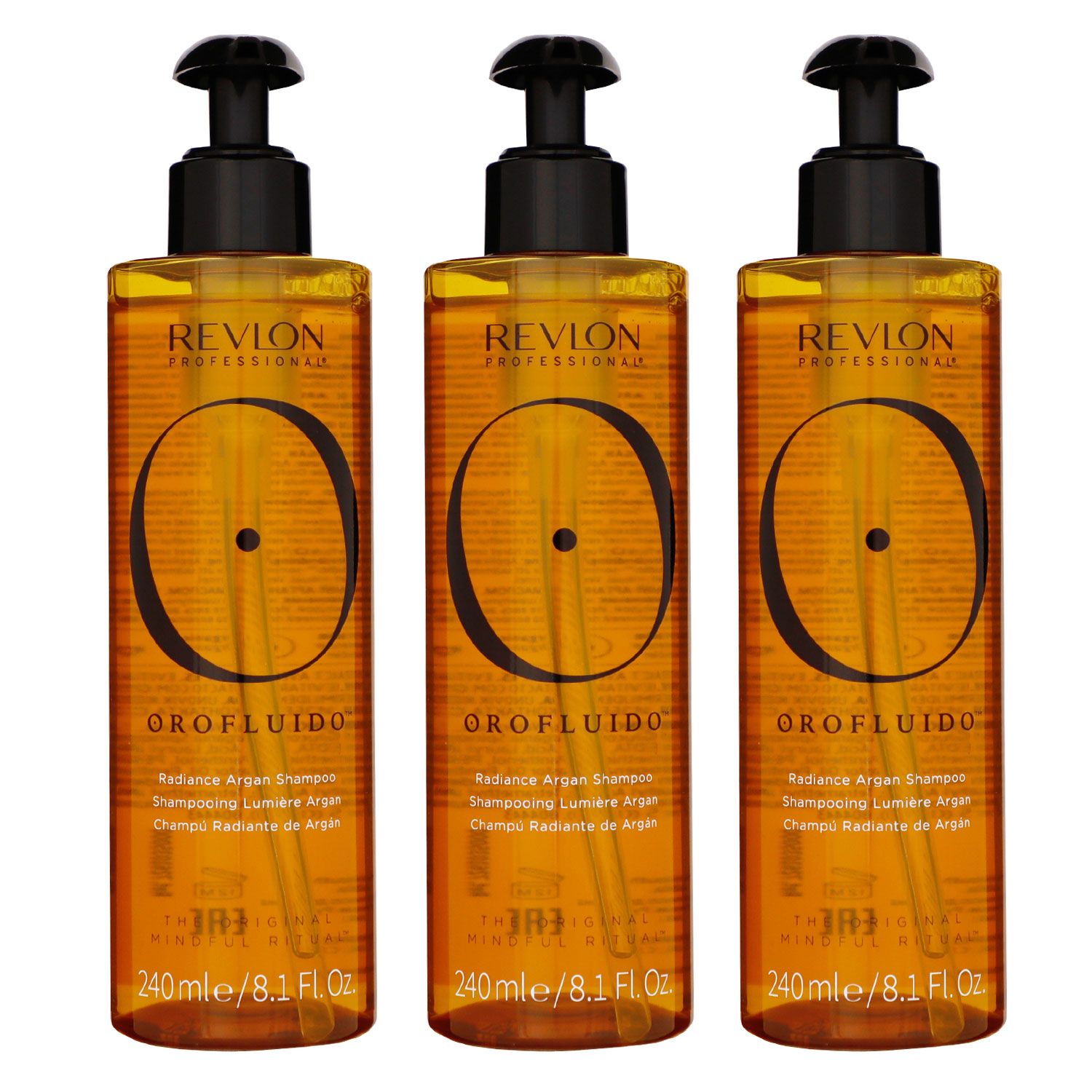 Revlon Professional Orofluido 3 x 240 ml Shampoo f�r jeden Haartypen Set