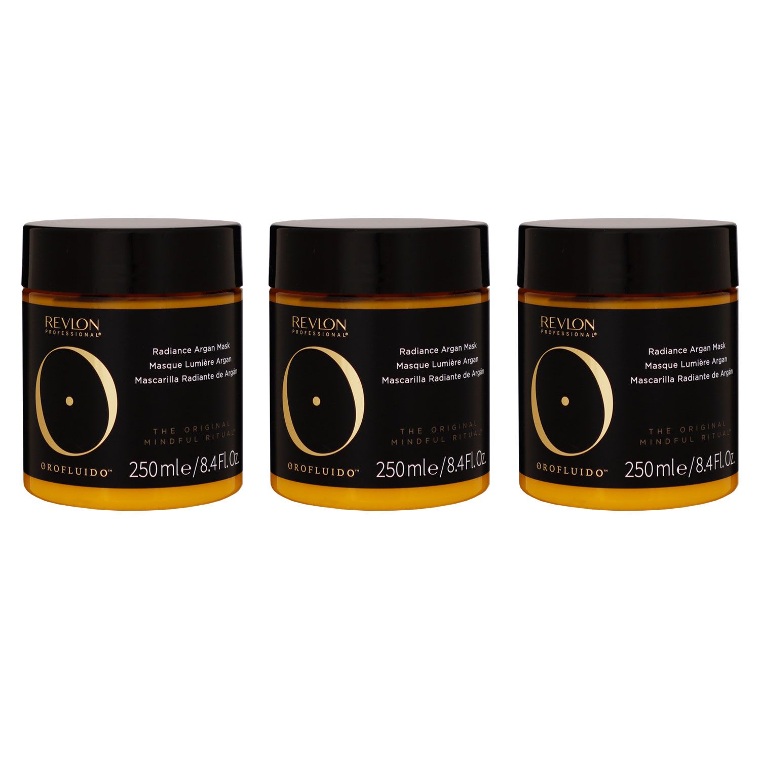 Revlon Professional Orofluido 3 x 250 ml Haarmaske mit Argan�l Set