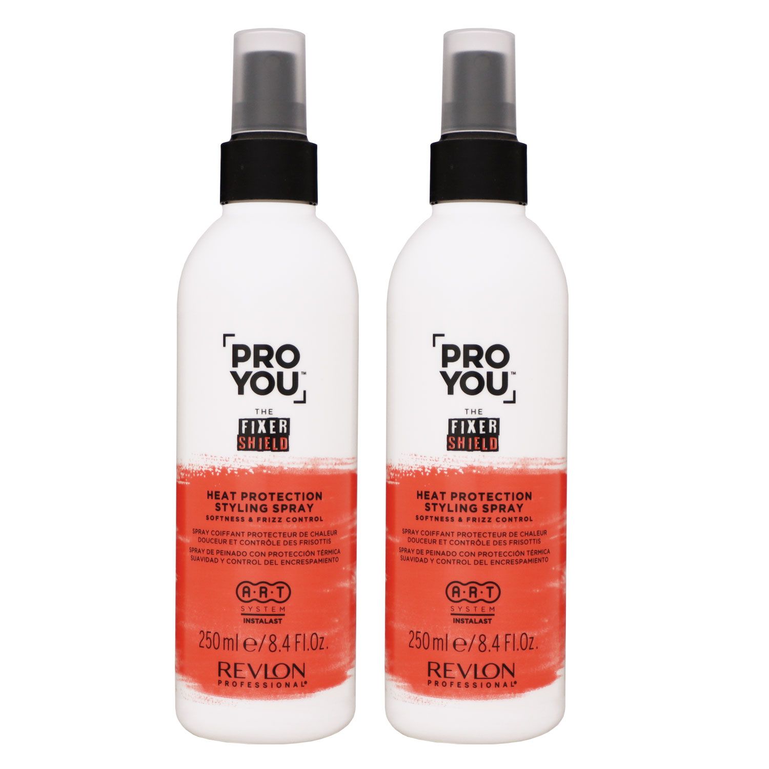 Revlon Professional Pro You The Fixer Shield 2 x 250 ml Thermo Haarspray Set