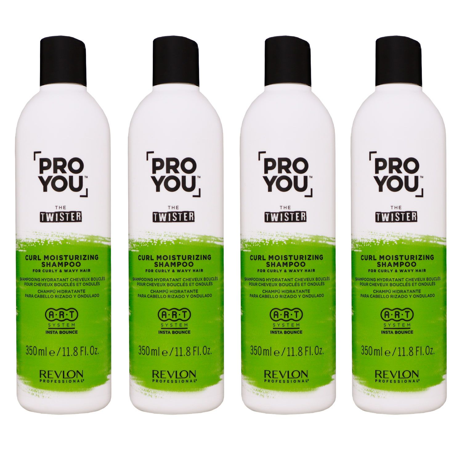 Revlon Professional Pro You The Twister 4 x 350 ml Locken Shampoo Set