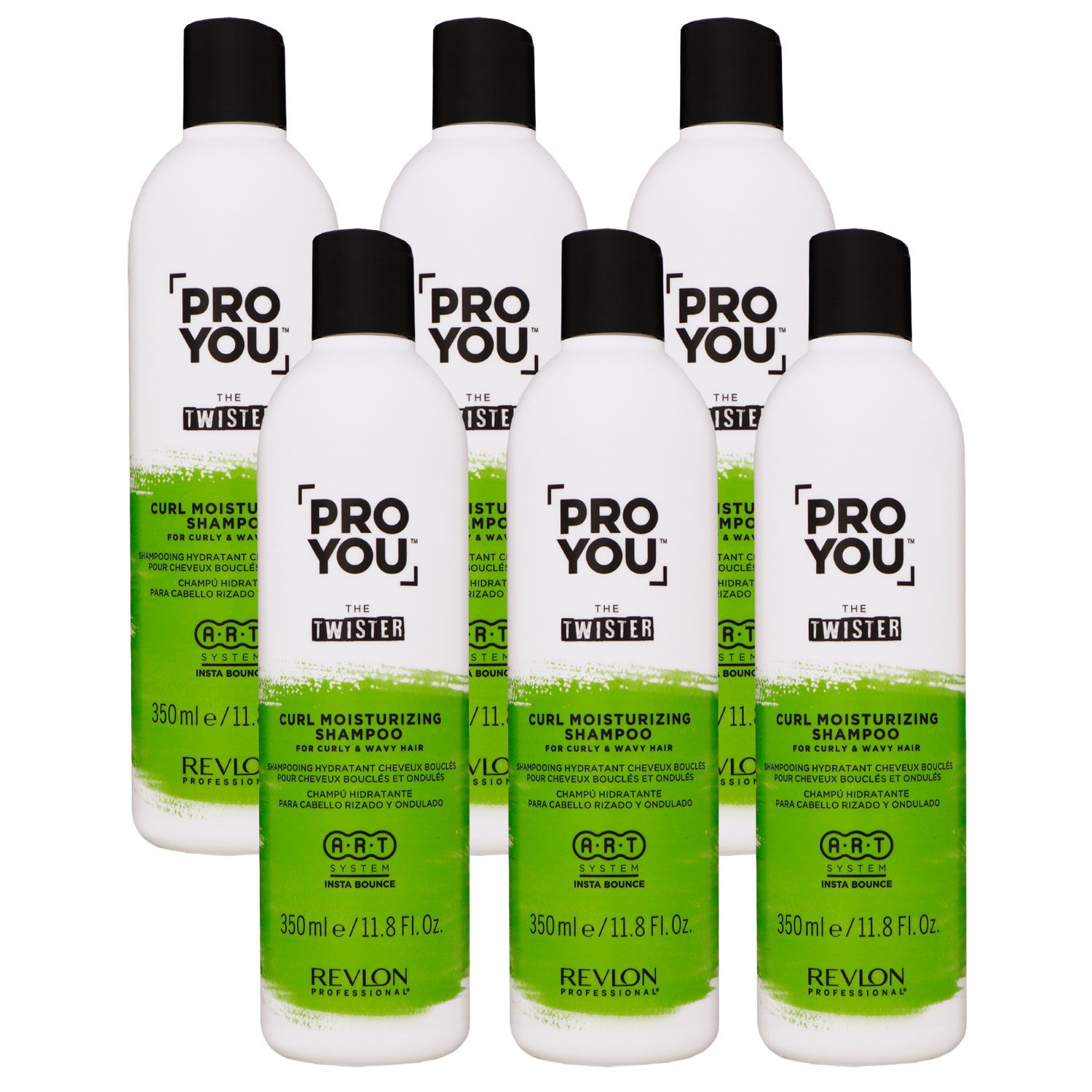 Revlon Professional Pro You The Twister 6 x 350 ml Locken Shampoo Set