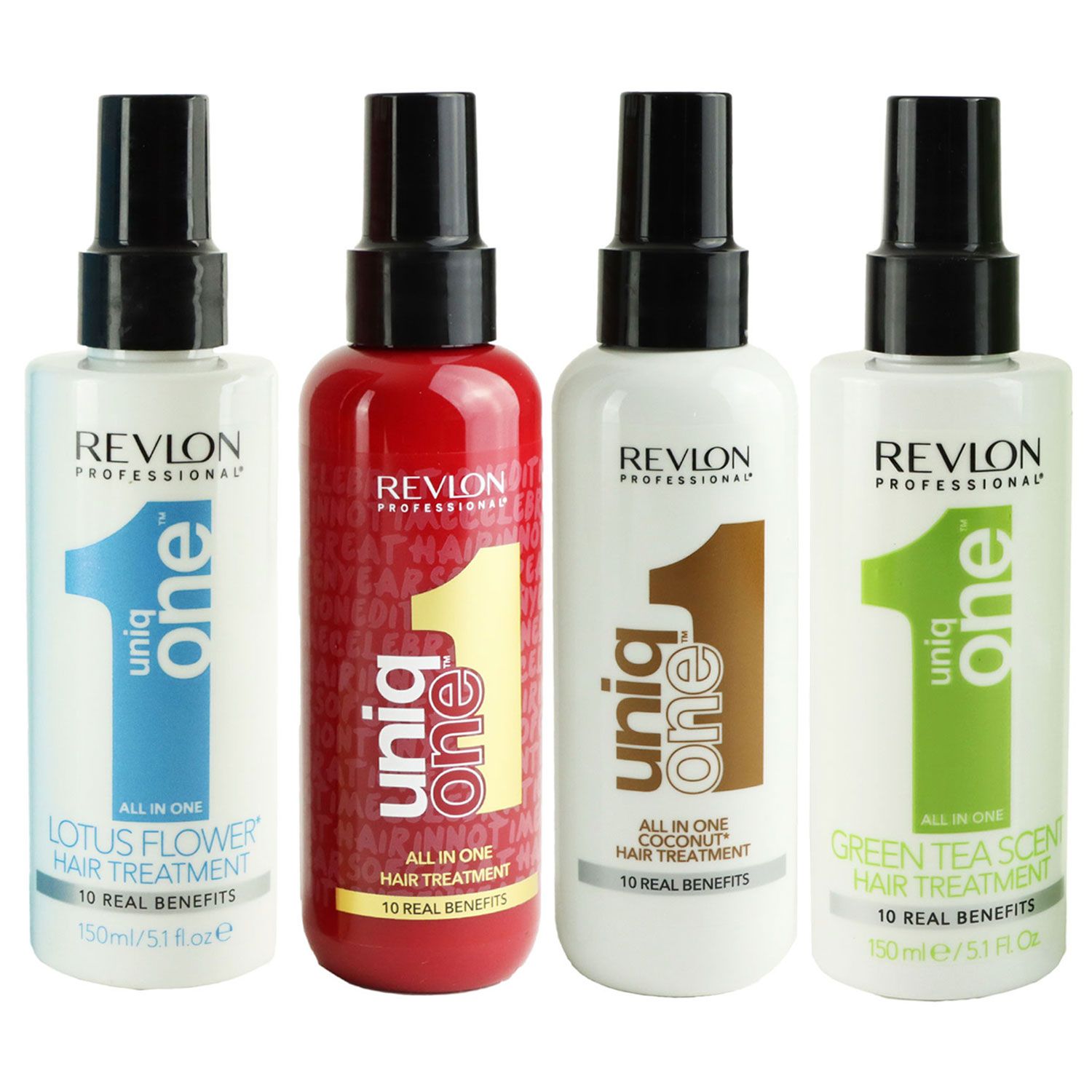 Revlon Professional Uniq One All in One Hair Treatment 4 x 150 ml Mix Set  bei Riemax