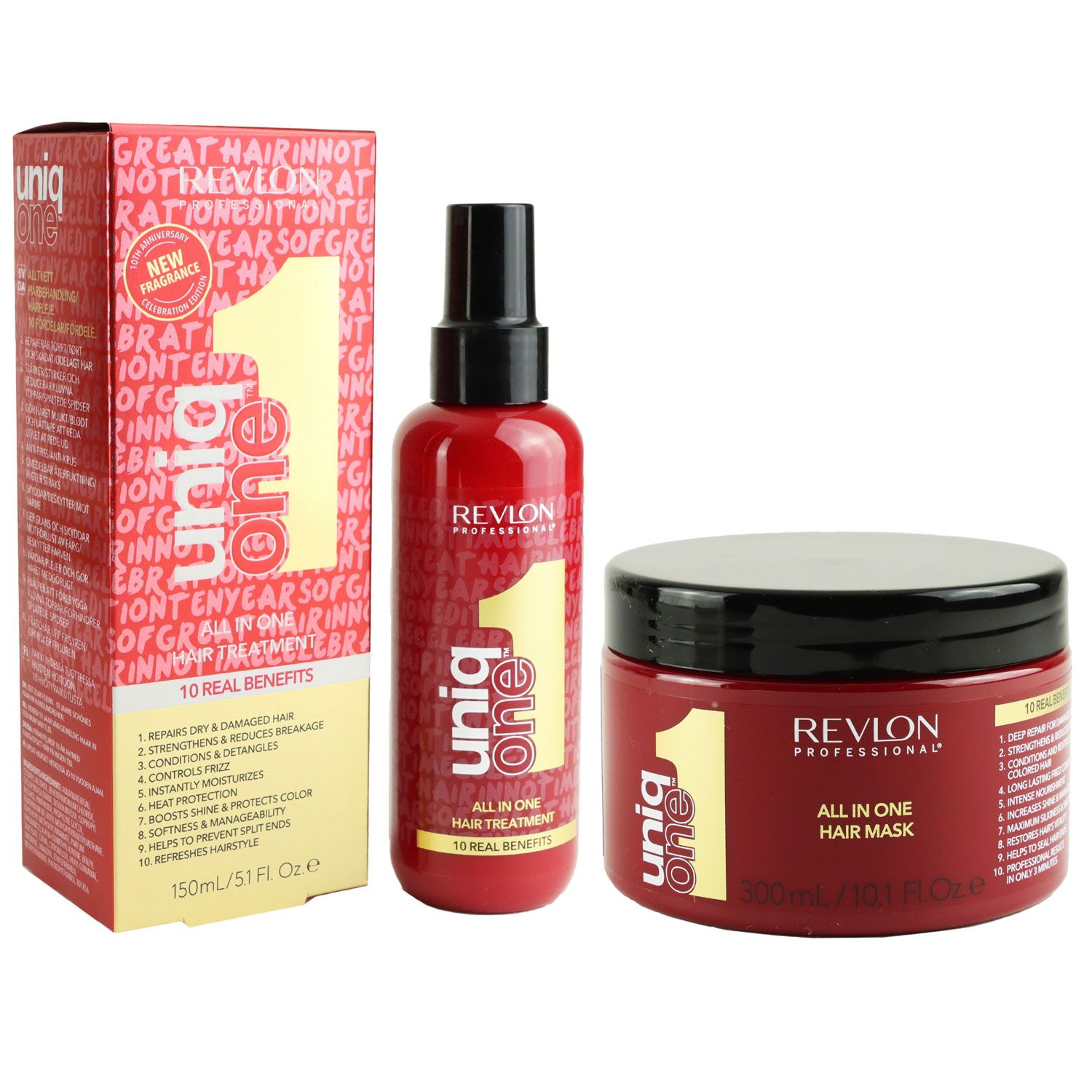 Revlon Professional Uniq 150 bei One ml ml Spray 10R Riemax Hair & Super 300 Mask