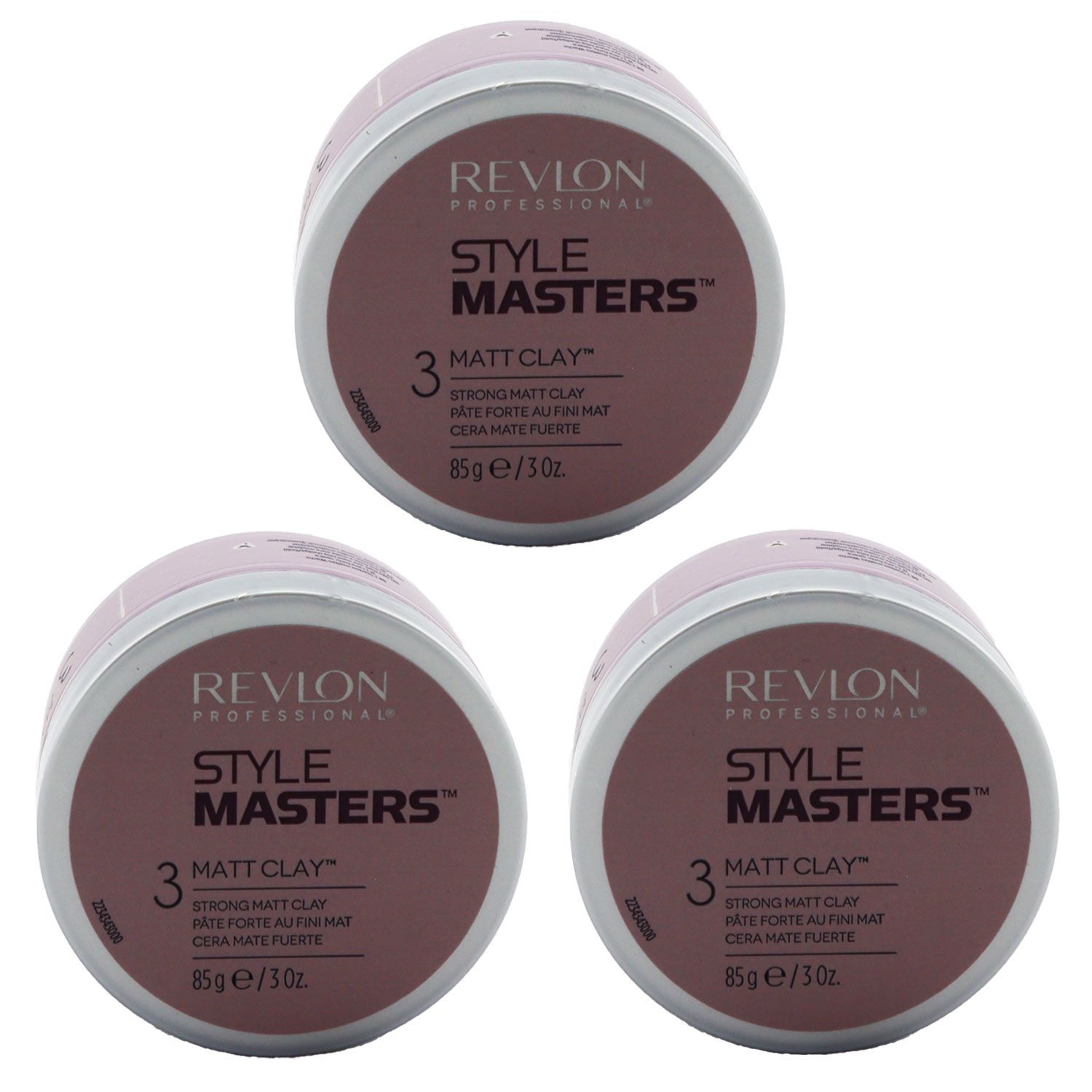 Revlon Style Masters Creator Matt Clay 3 x 85 g Haarpaste starker halt Set