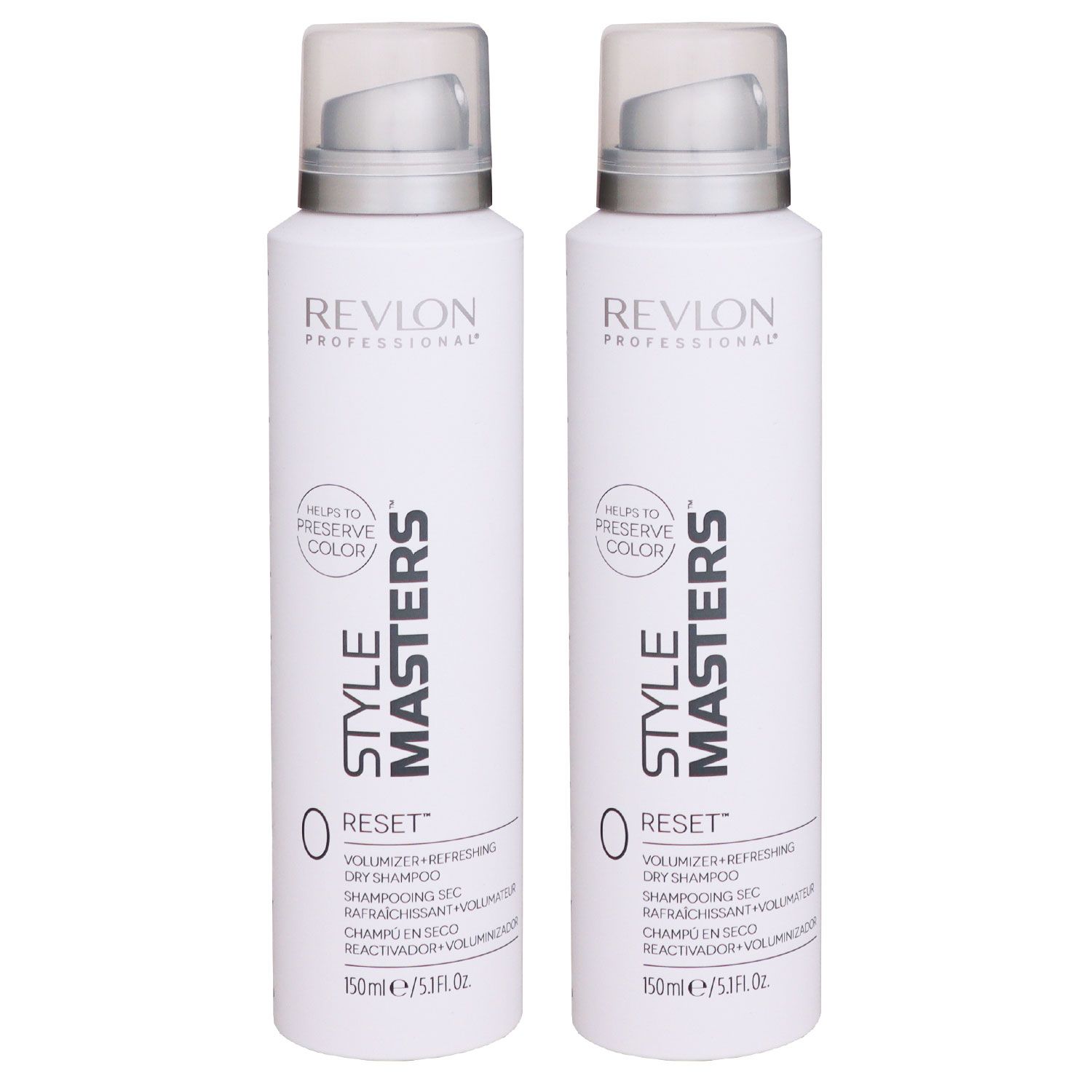 Revlon Style Masters Reset 2 x 150 ml Trockenshampoo Set