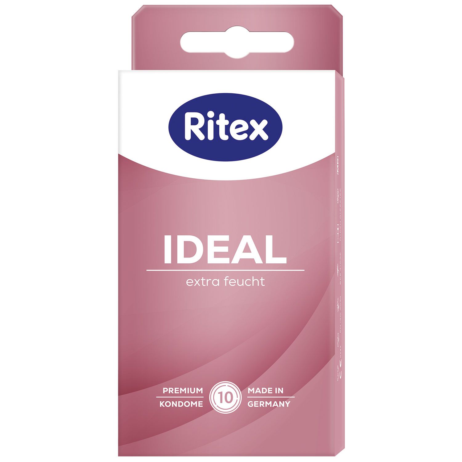 Ritex Ideal Kondome 10 St�ck extra feucht mit extra viel Gleitmittel