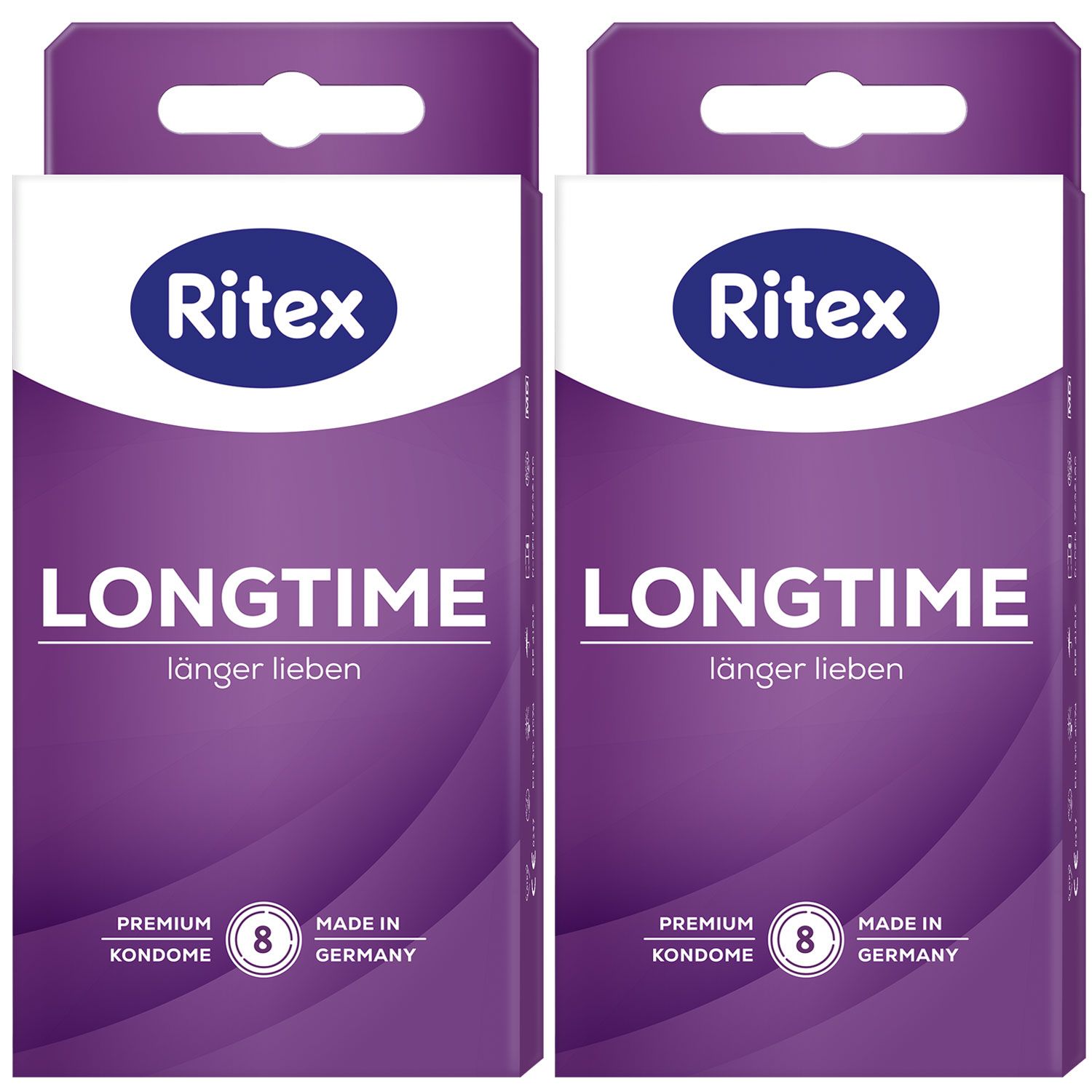 Ritex Longtime Kondome 2 x 8 St�ck F�r ein lang andauerndes Liebesspiel Set