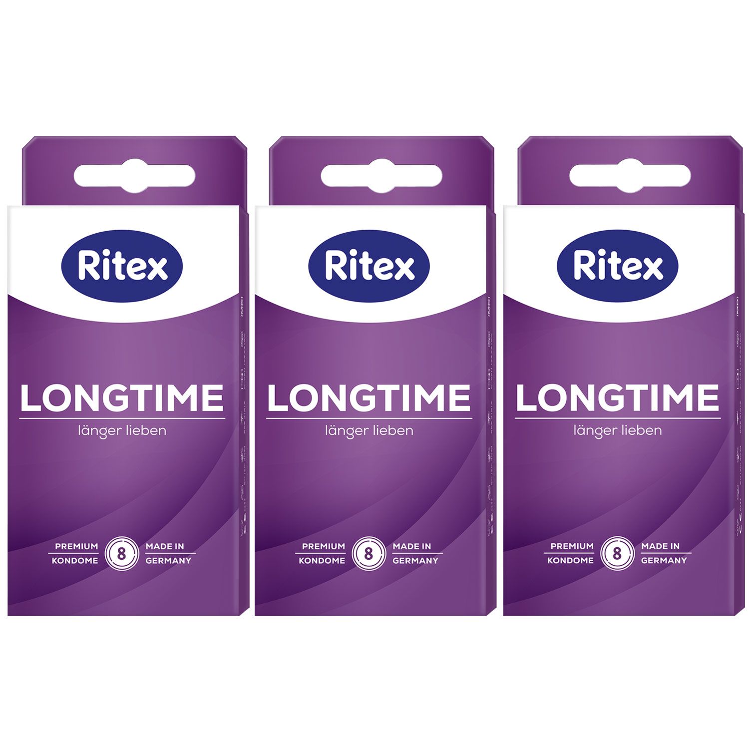 Ritex Longtime Kondome 3 x 8 St�ck F�r ein lang andauerndes Liebesspiel Set