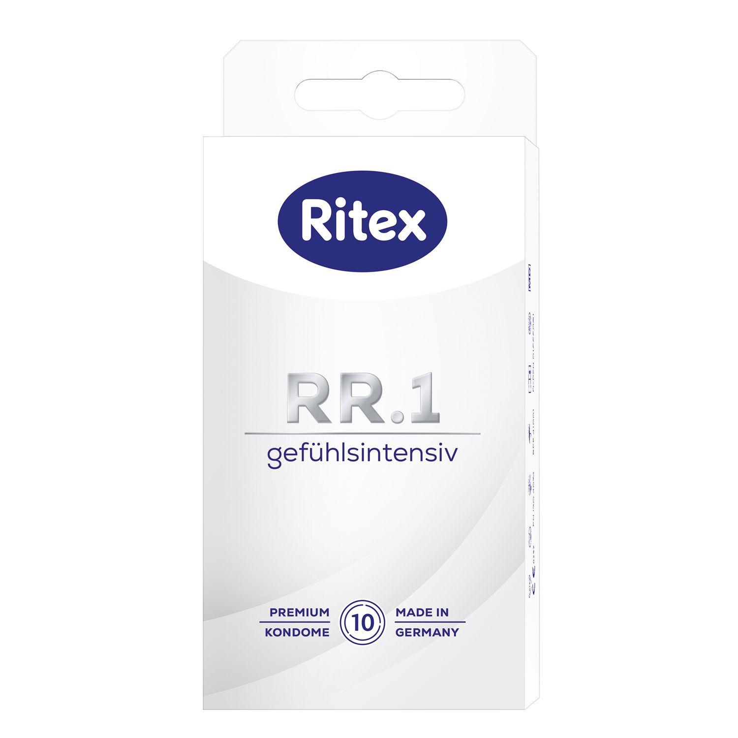 Ritex RR.1 Kondome 10 St�ck Gef�hlsintensiv mit gef�hlsaktivem Gleitfilm
