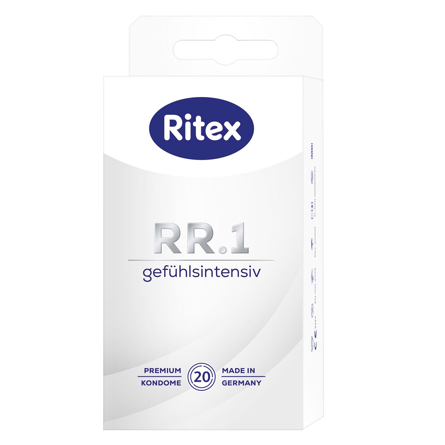 Ritex RR.1 Kondome 20 Stück Gefühlsintensiv mit gefühlsaktivem ...