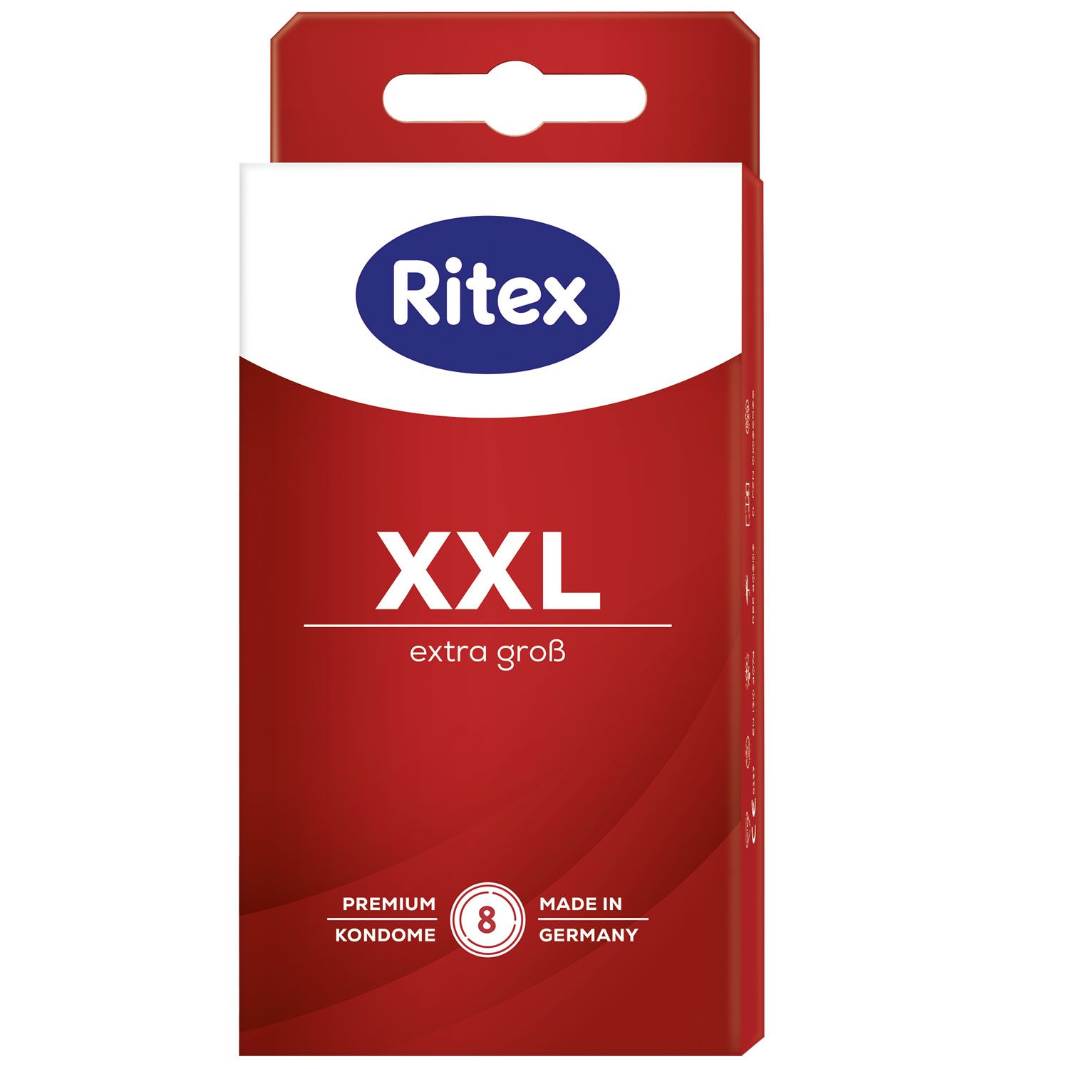 Ritex XXL Kondome 8 St�ck extra gro� hochelastisch und gef�hlsintensiv