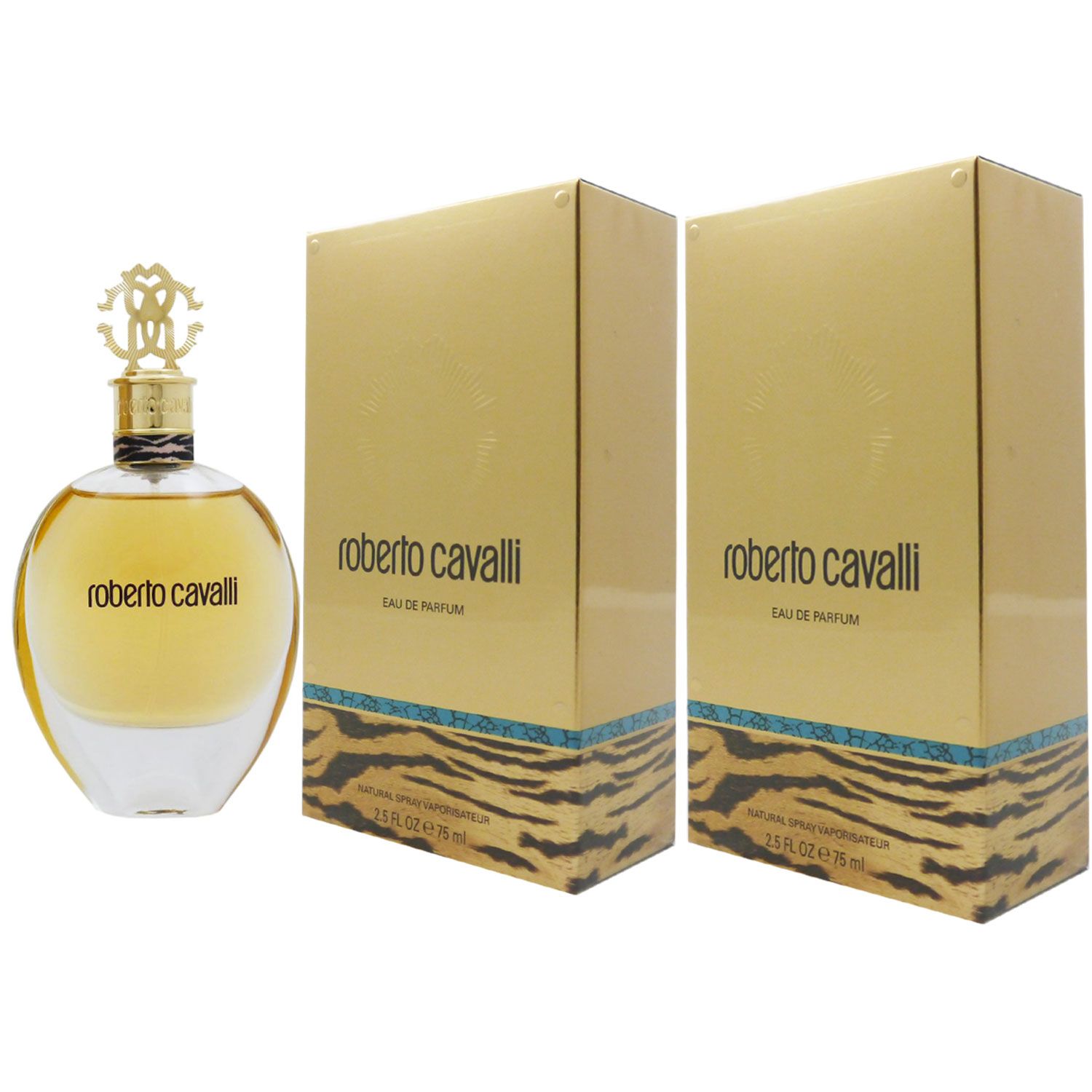 Roberto Cavalli 2 x 75 ml Eau de Parfum EDP Set Damenparfum Damen Parfum