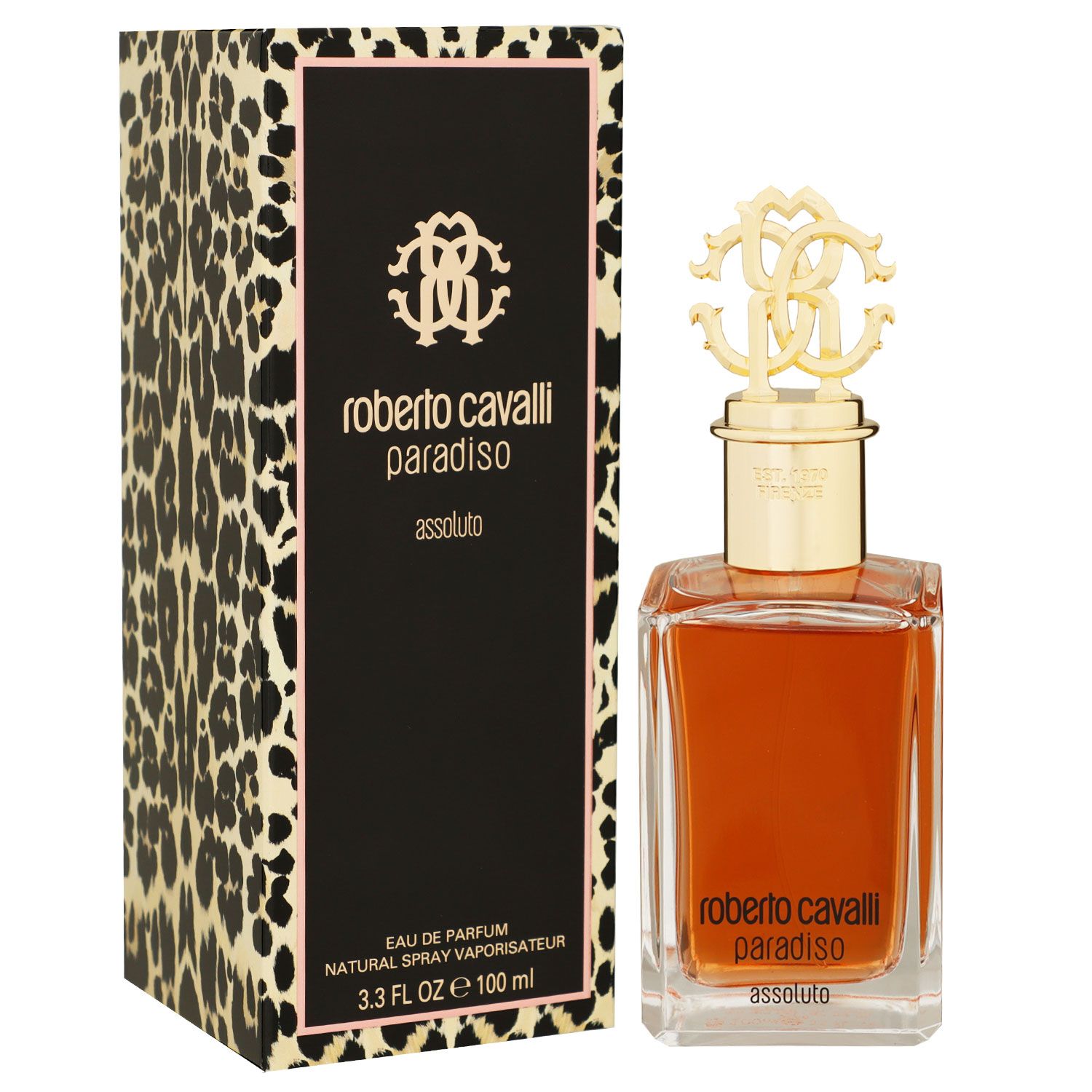 Roberto Cavalli Paradiso Assoluto 100 ml Eau de Parfum EDP Damenparfum neues Design