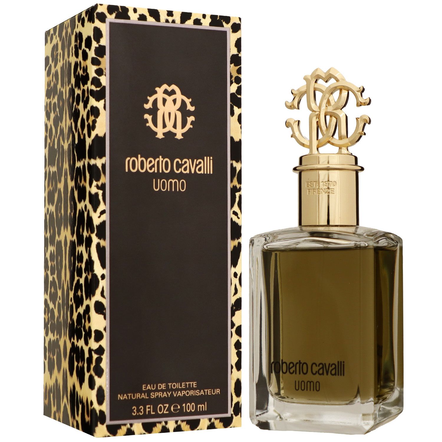 Roberto Cavalli Uomo 100 ml Eau de Toilette EDT Herrenparfum Herrenduft