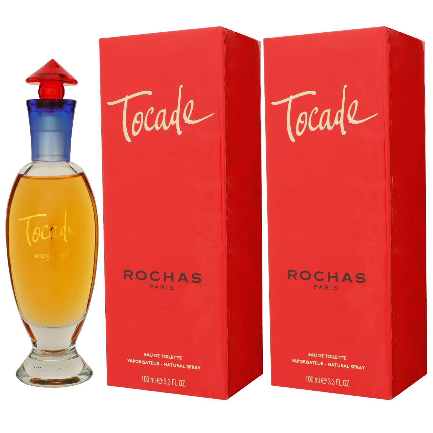 Rochas Tocade 2 x 100 ml Eau de Toilette EDT Set Damenduft Damen Duft