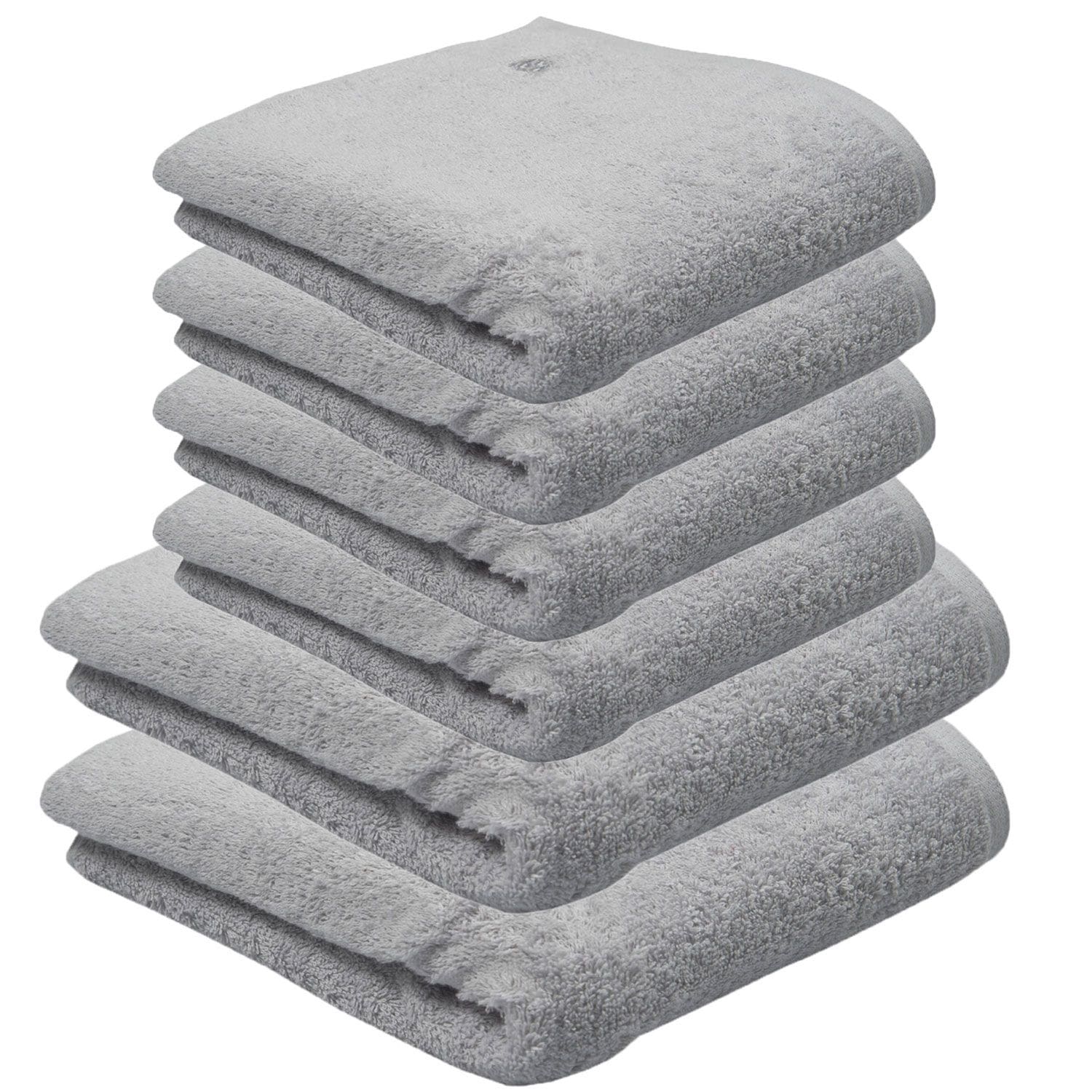 Ross Frottier 4004 Vita Silber 4 x Handtuch 50 cm x 100 cm & 2 x Badetuch 70 cm x 140 cm Set