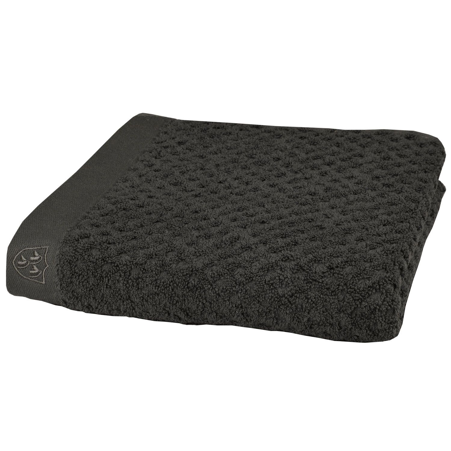 Ross Frottier Handtuch 4010 Harmony 88 Graphit 50 x 100 cm 100 % Baumwolle