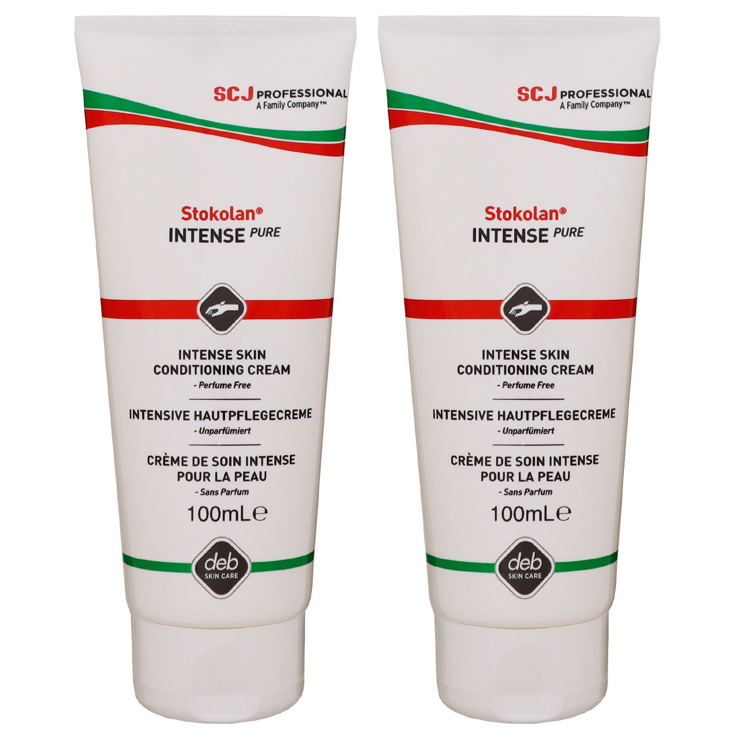 SC Johnson Stokolan Intense Pure 2 x 100 ml Intensive Hautpflegecreme