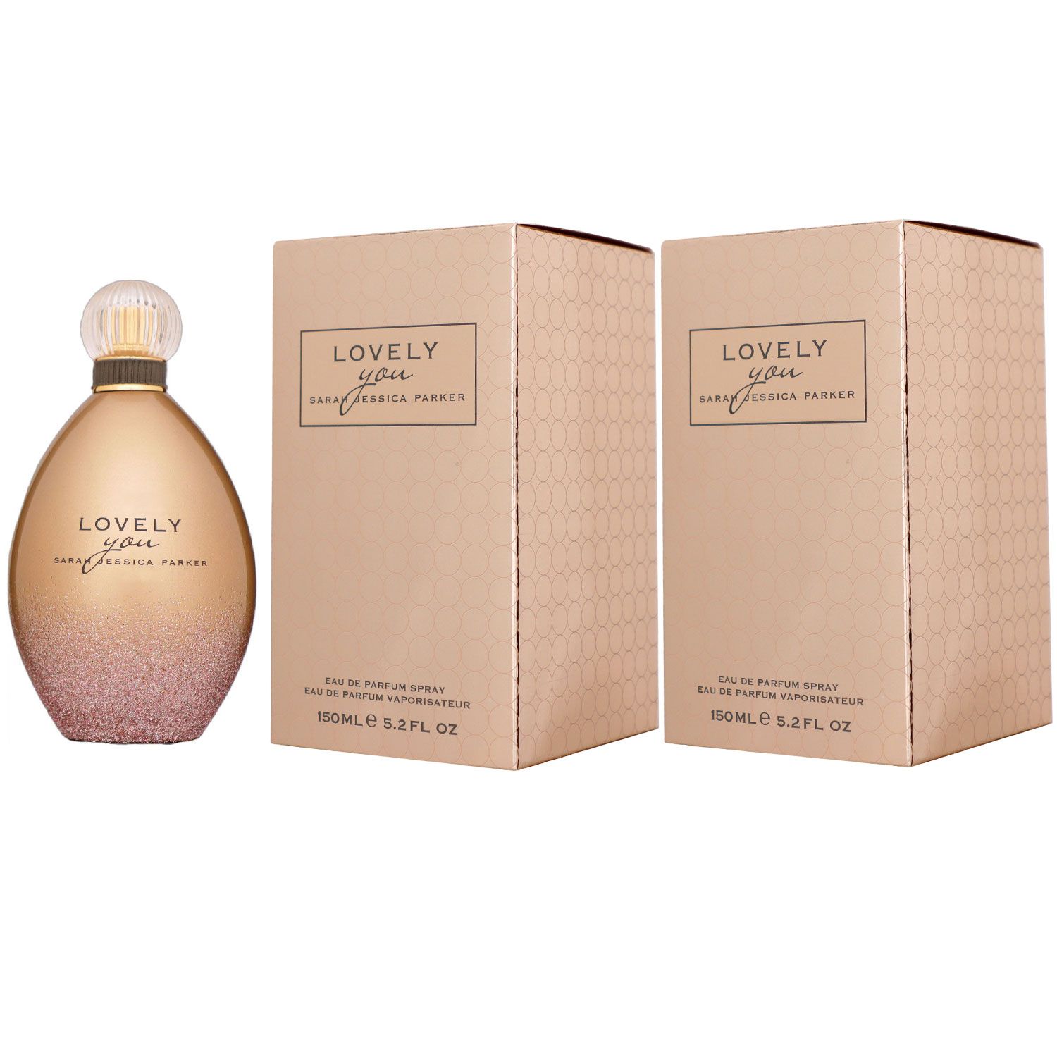 Sarah Jessica Parker Lovely You 2 x 150 ml Eau de Parfum EDP Set Damenparfum