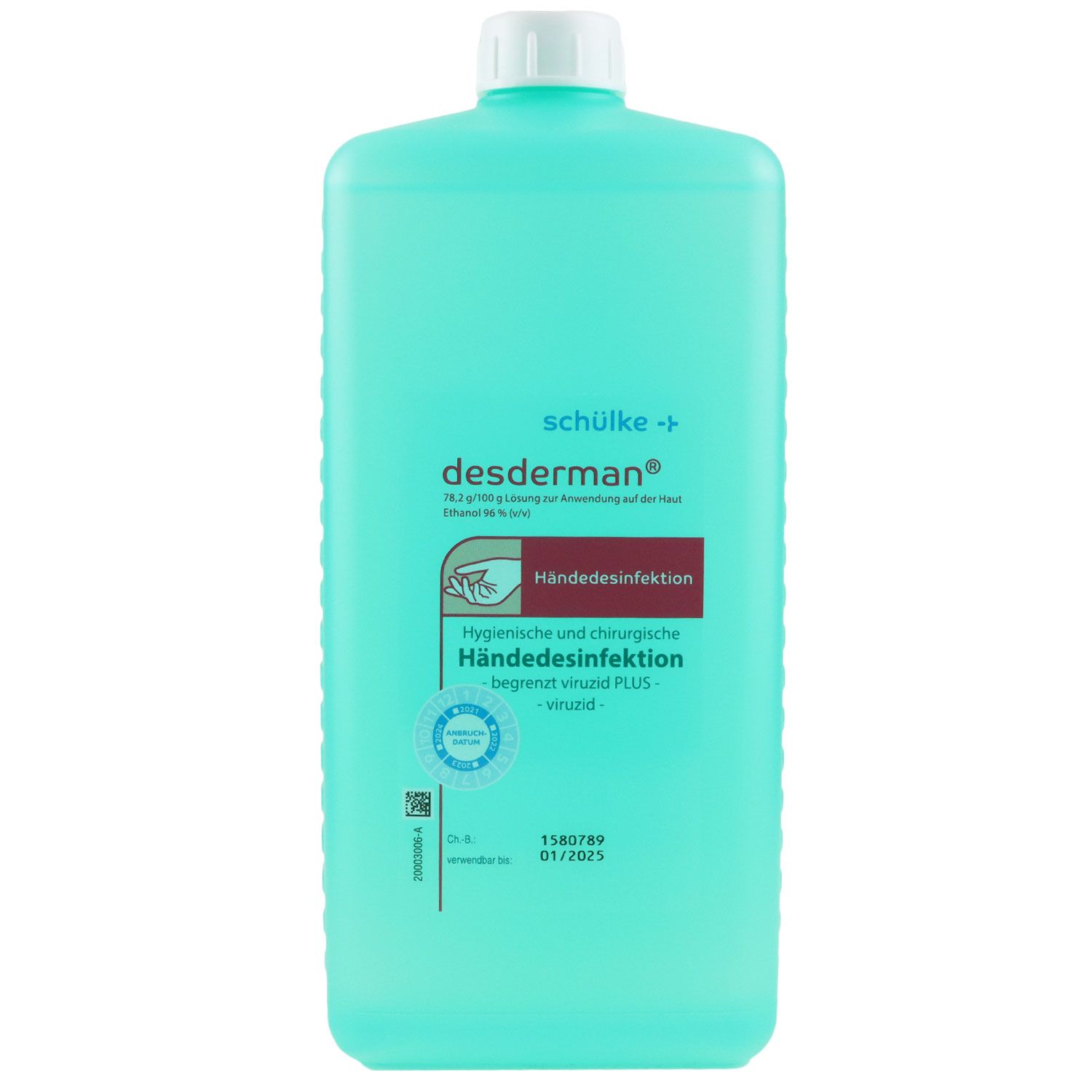 Sch�lke desderman 1000 ml hygienische und chirurgische H�ndedesinfektion