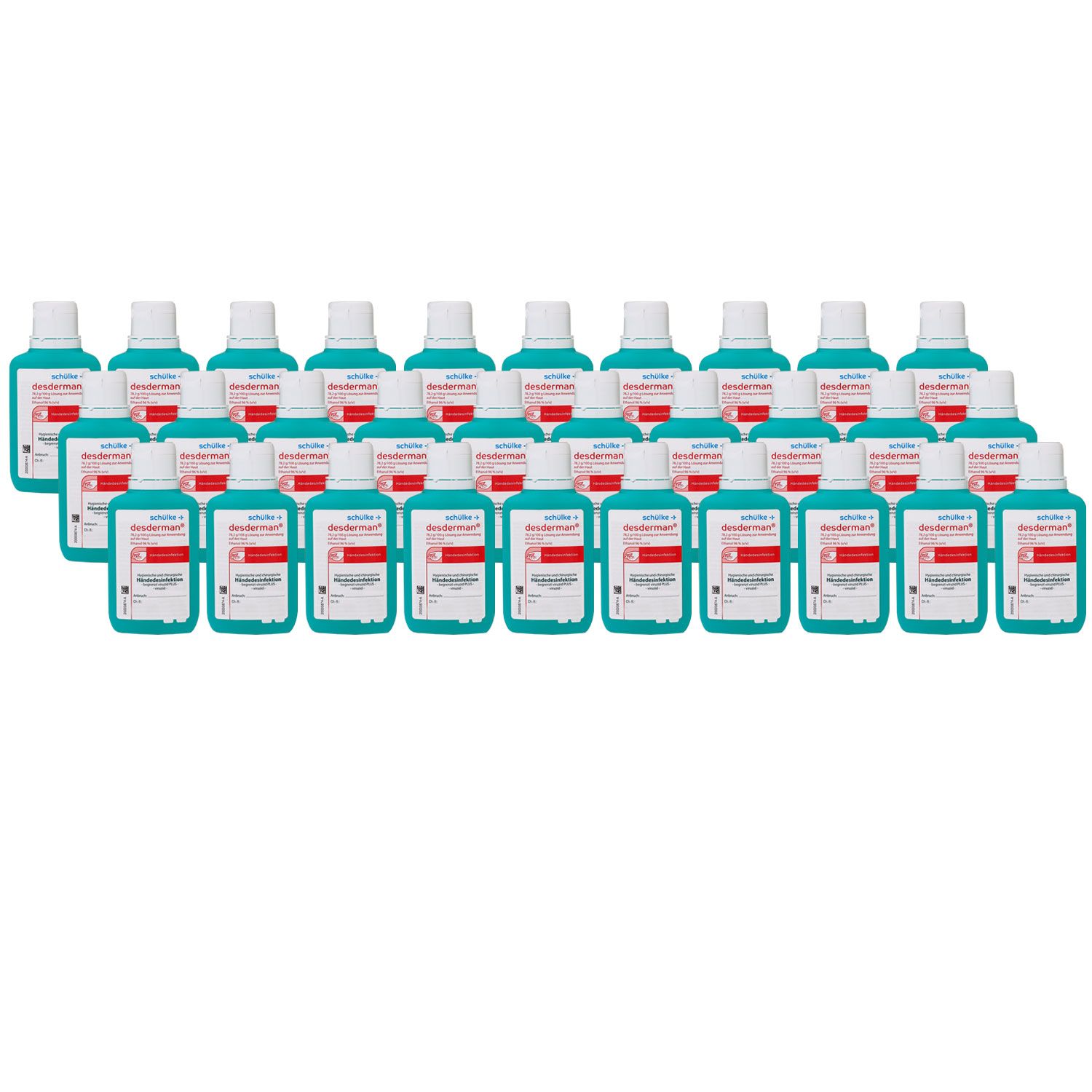 Sch�lke desderman 30 x 100 ml Desinfektionsmittel H�ndedesinfektion Taschenflasche