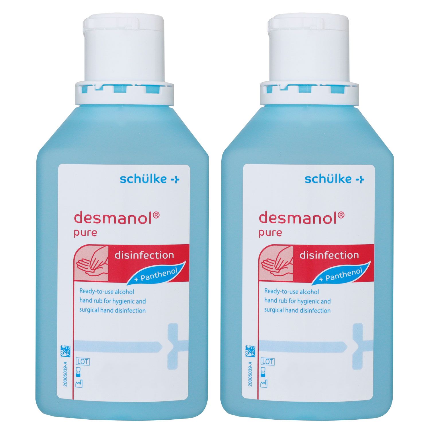 Sch�lke desmanol pure 2 x 500 ml Handdesinfektionsmittel Set