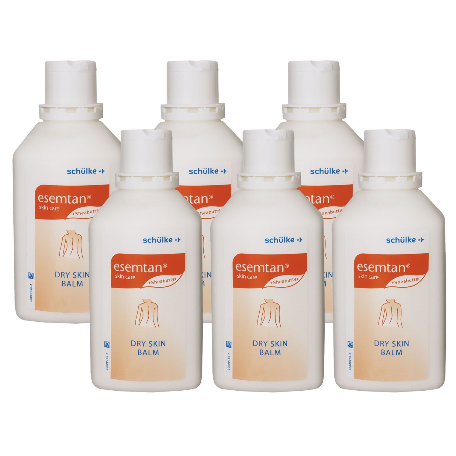 Sch�lke esemtan dry skin balm 6 x 500 ml K�rperpflege Balsam farbstofffreier Set