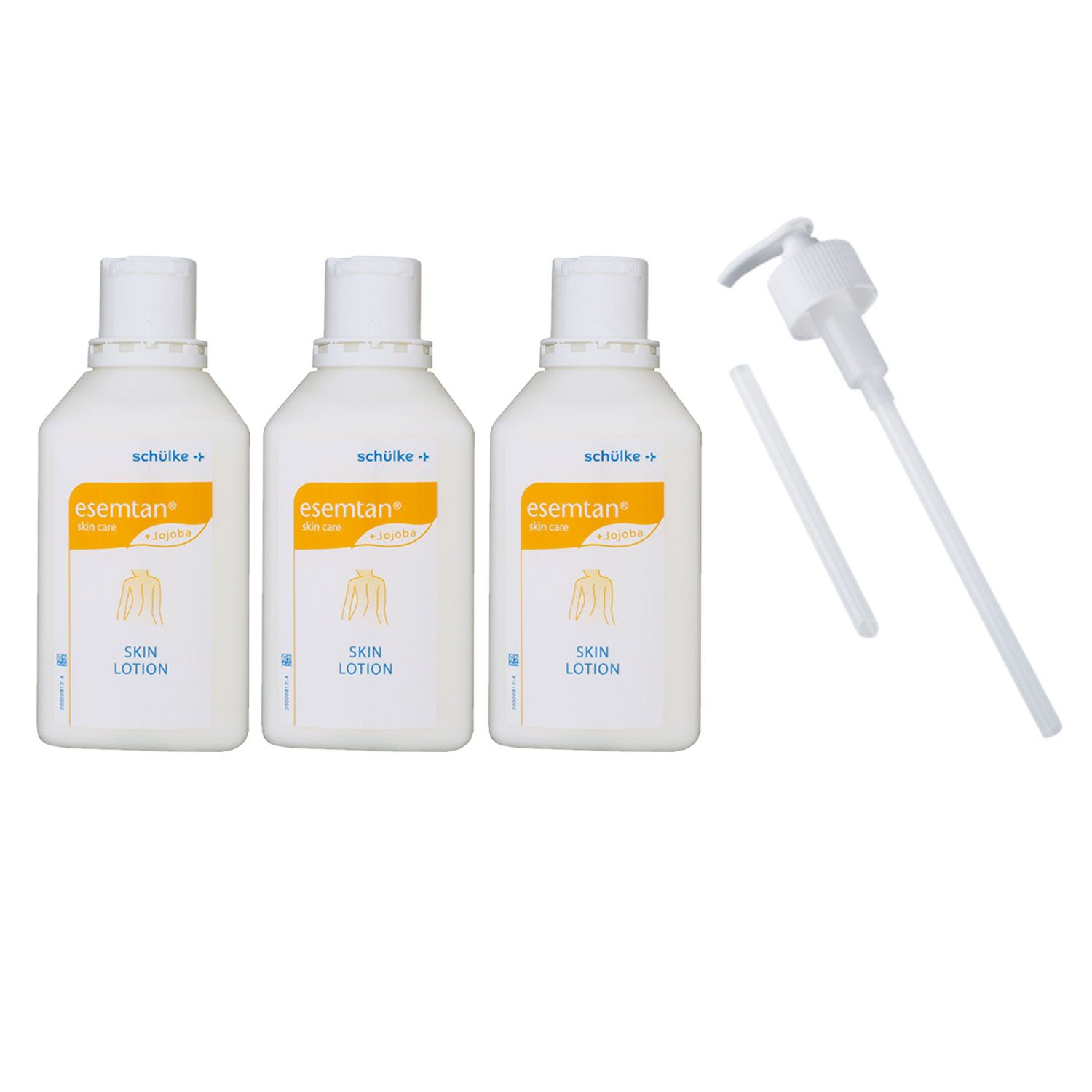 Sch�lke esemtan skin lotion 3 x 500 ml f�r normale Haut & Dosierpumpe 500 oder 1000 ml Ersatzpumpe