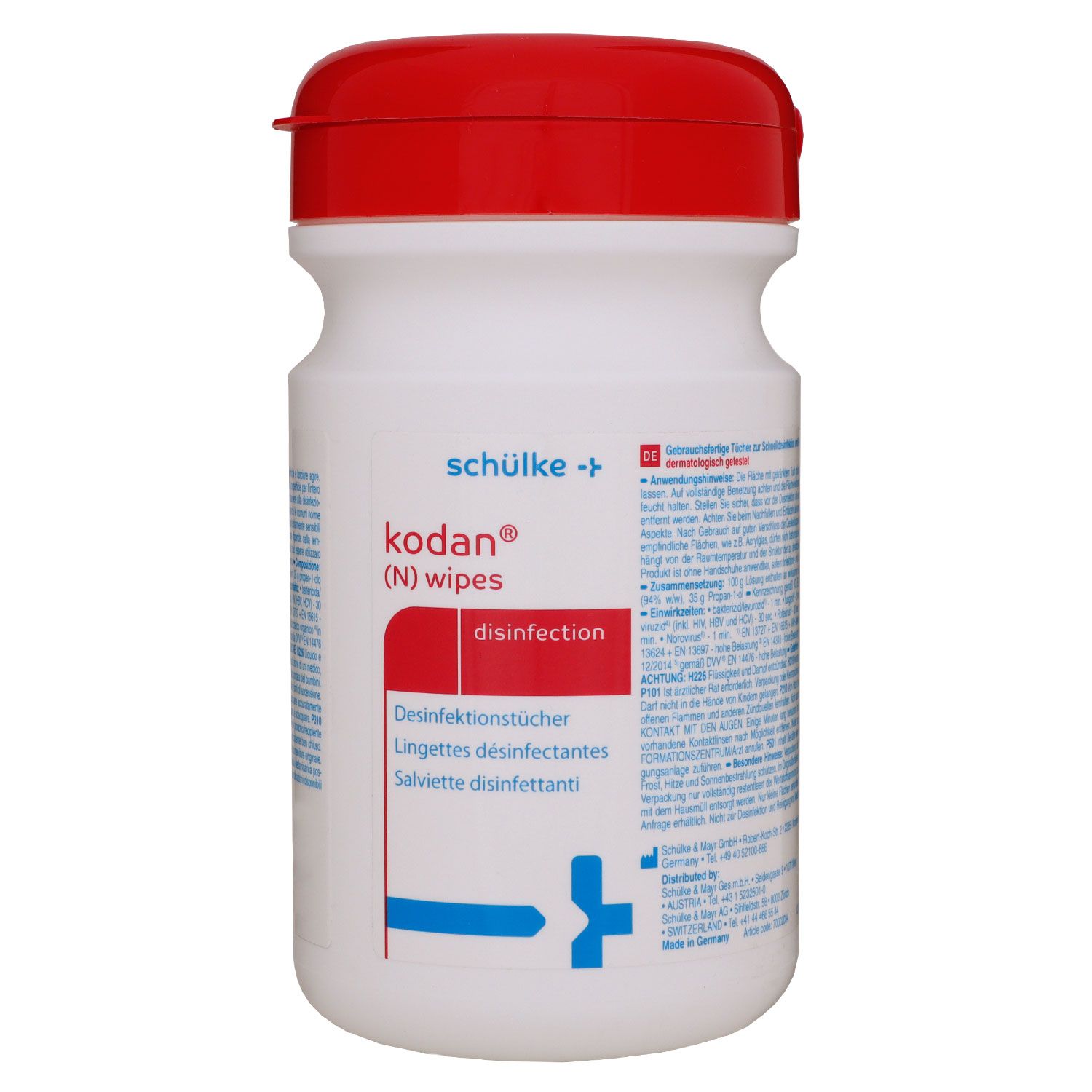 Sch�lke kodan (N) wipes 90 T�cher f�r Desinfektion von Fl�chendesinfektion Dose