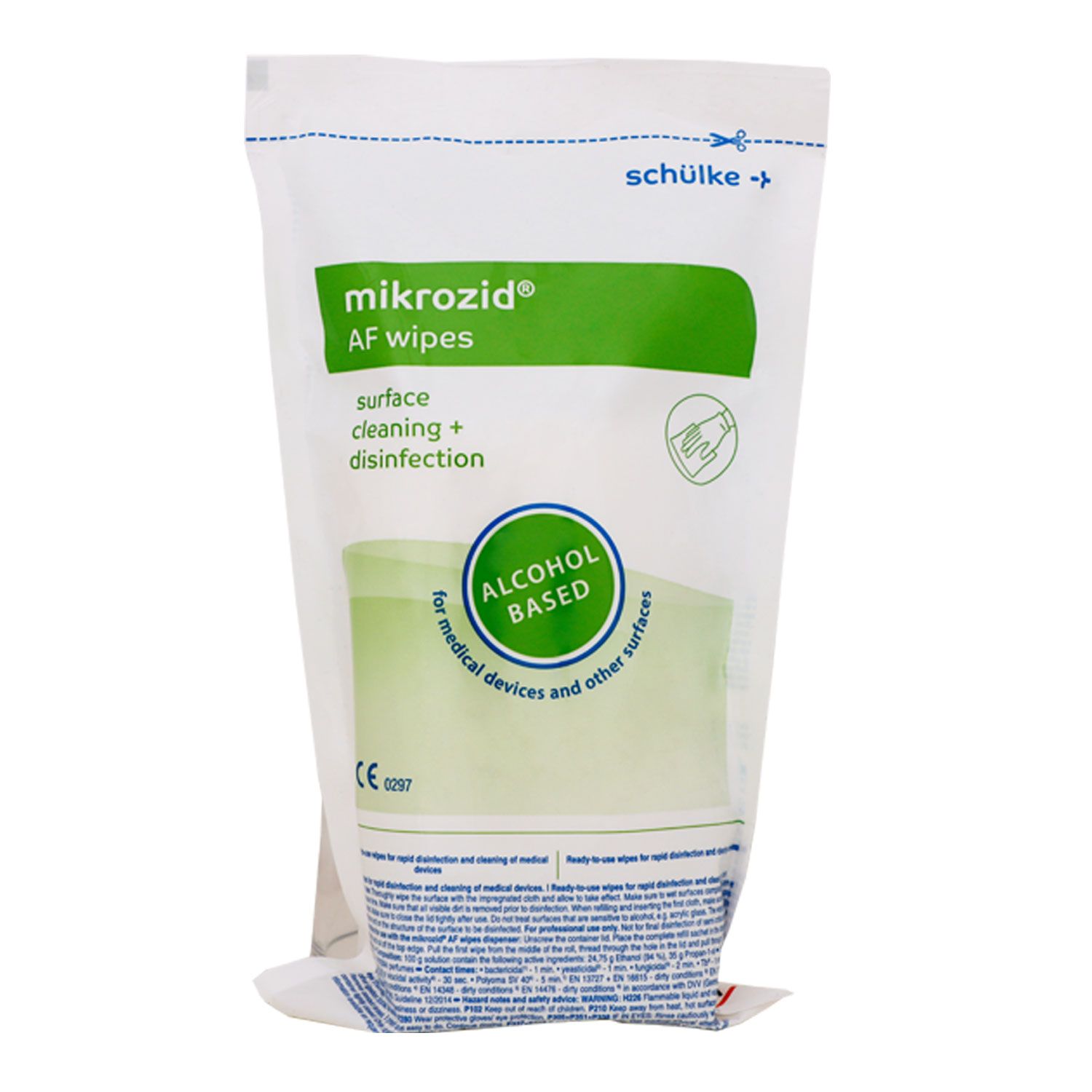 Sch�lke mikrozid AF wipes Refill alkoholische Desinfektionsst�cher 150 St�ck