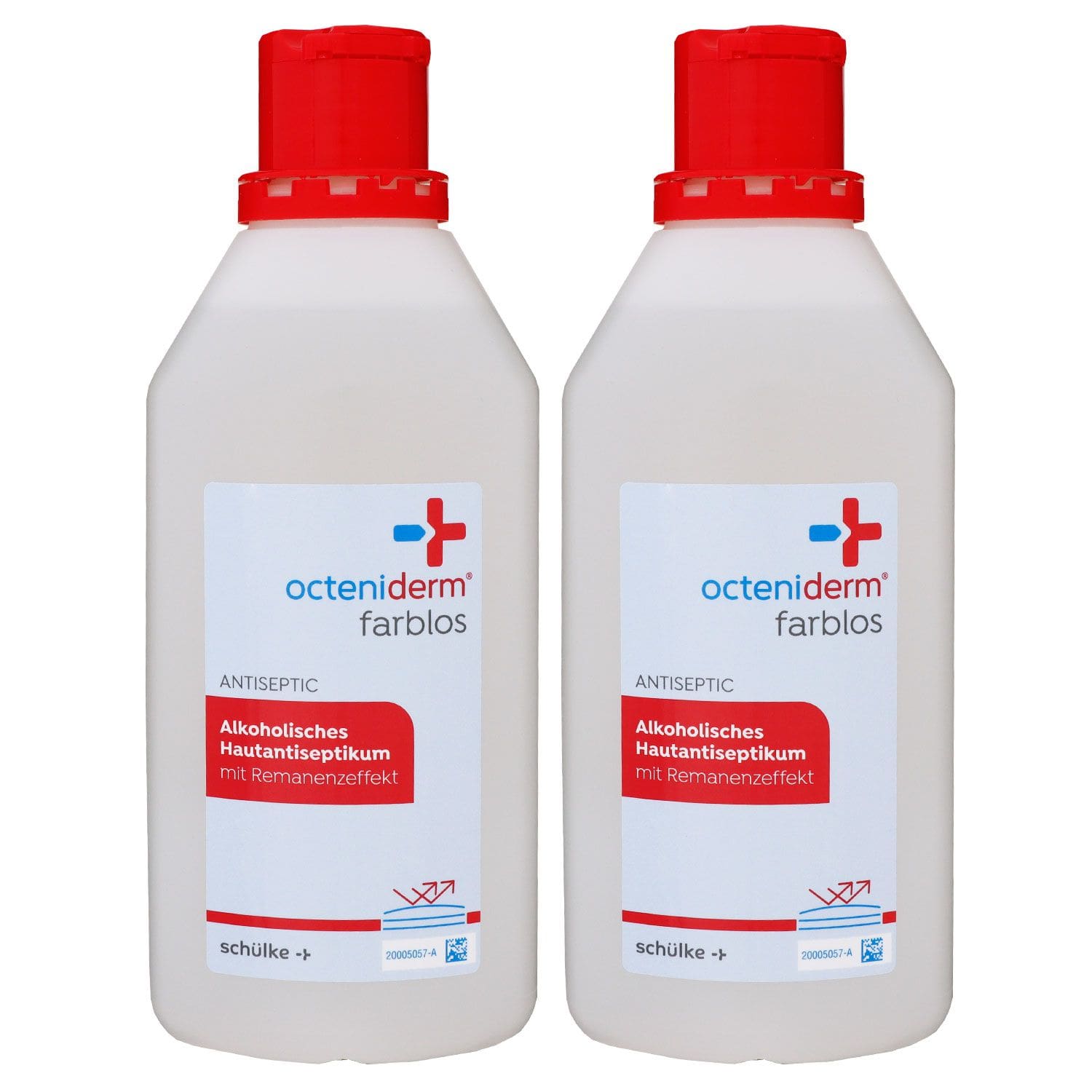 Sch�lke octeniderm Hautantiseptikum farblos 2 x 1000 ml Hautdesinfektion Set