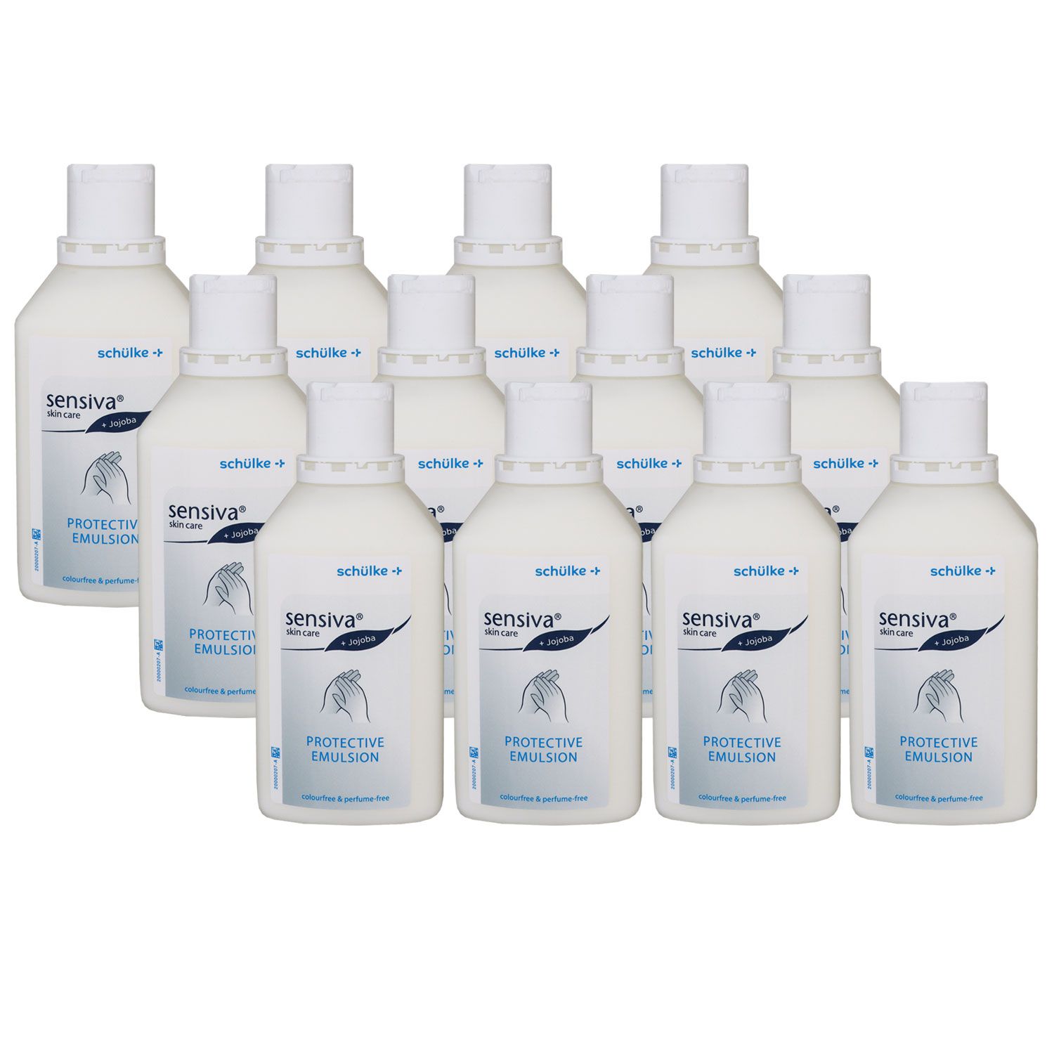 Sch�lke sensiva protective emulsion 12 x 500 ml Handlotion f�r die normale Haut Set